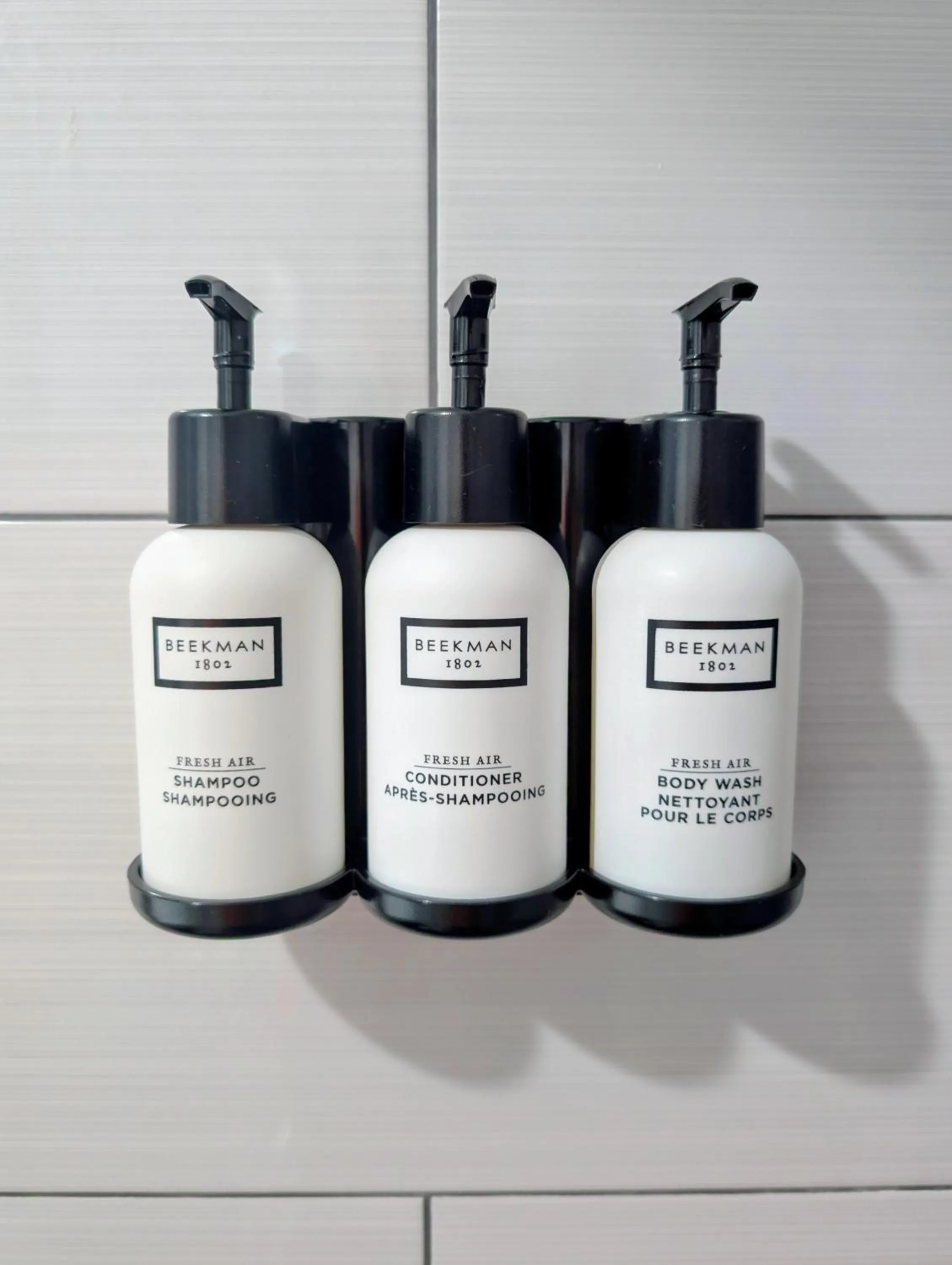 Shower in SOHO Suites Atlantic City Beach Block