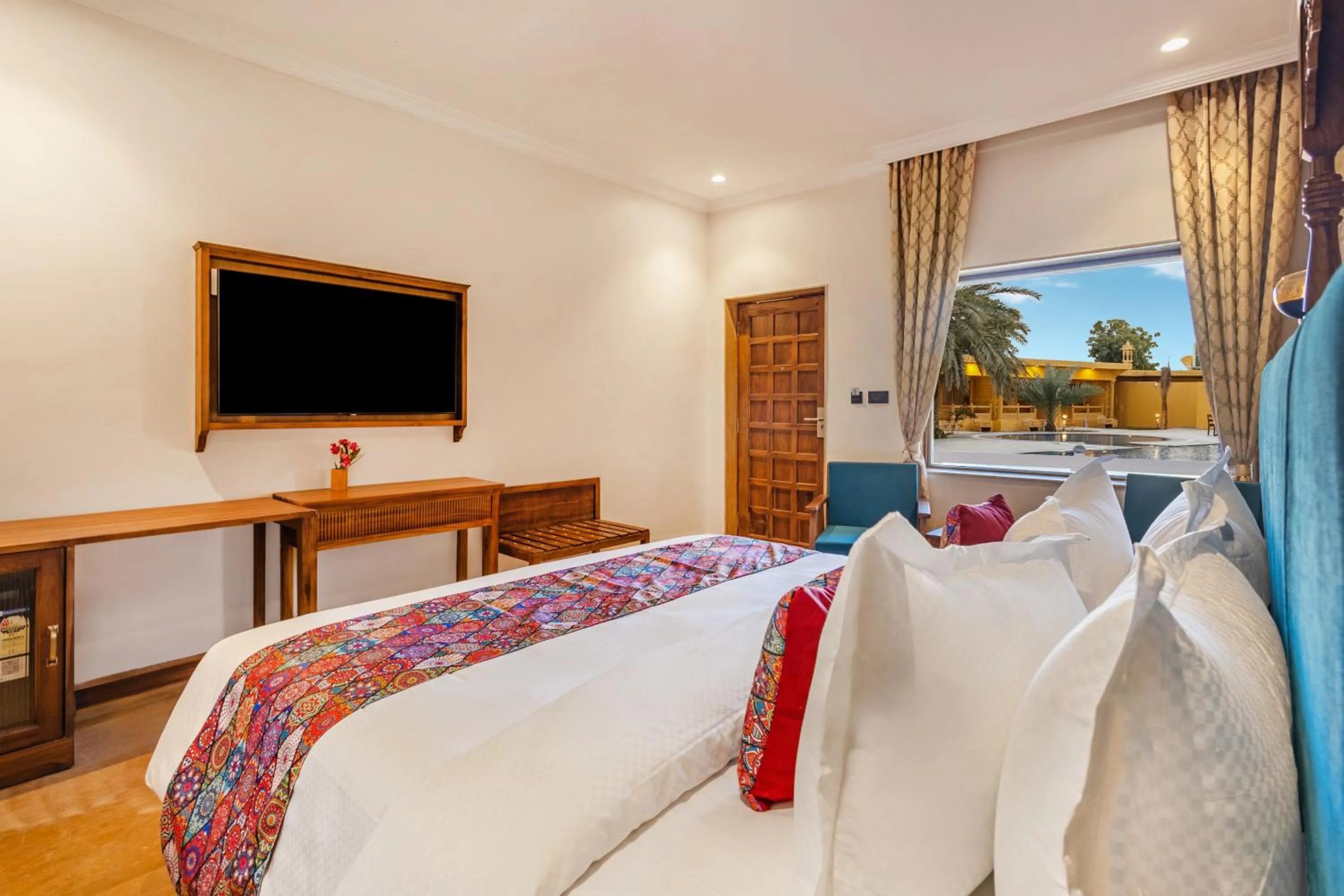 Pool View Premier Room with Sit Out in Sterling Rudraksh Jaisalmer
