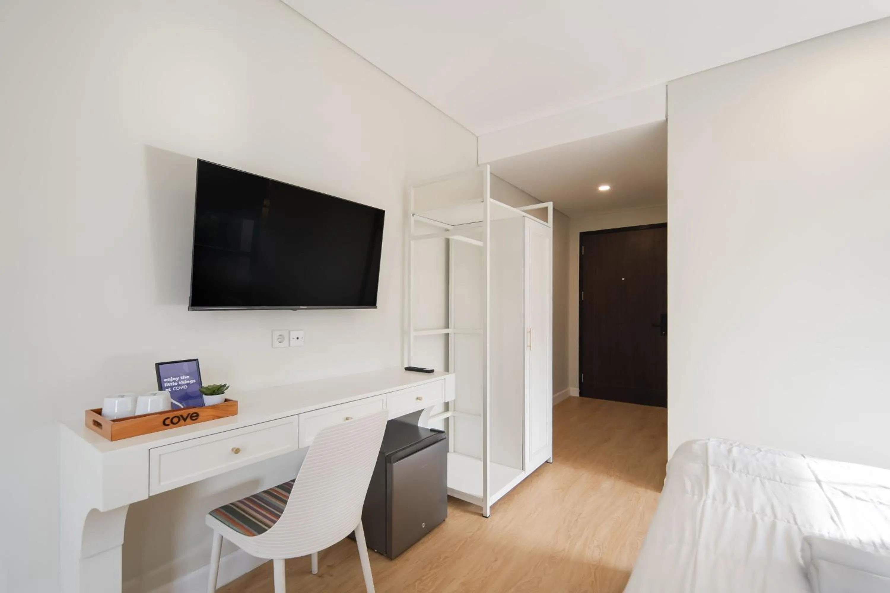 TV and multimedia, Bed in Cove Odilia Suite