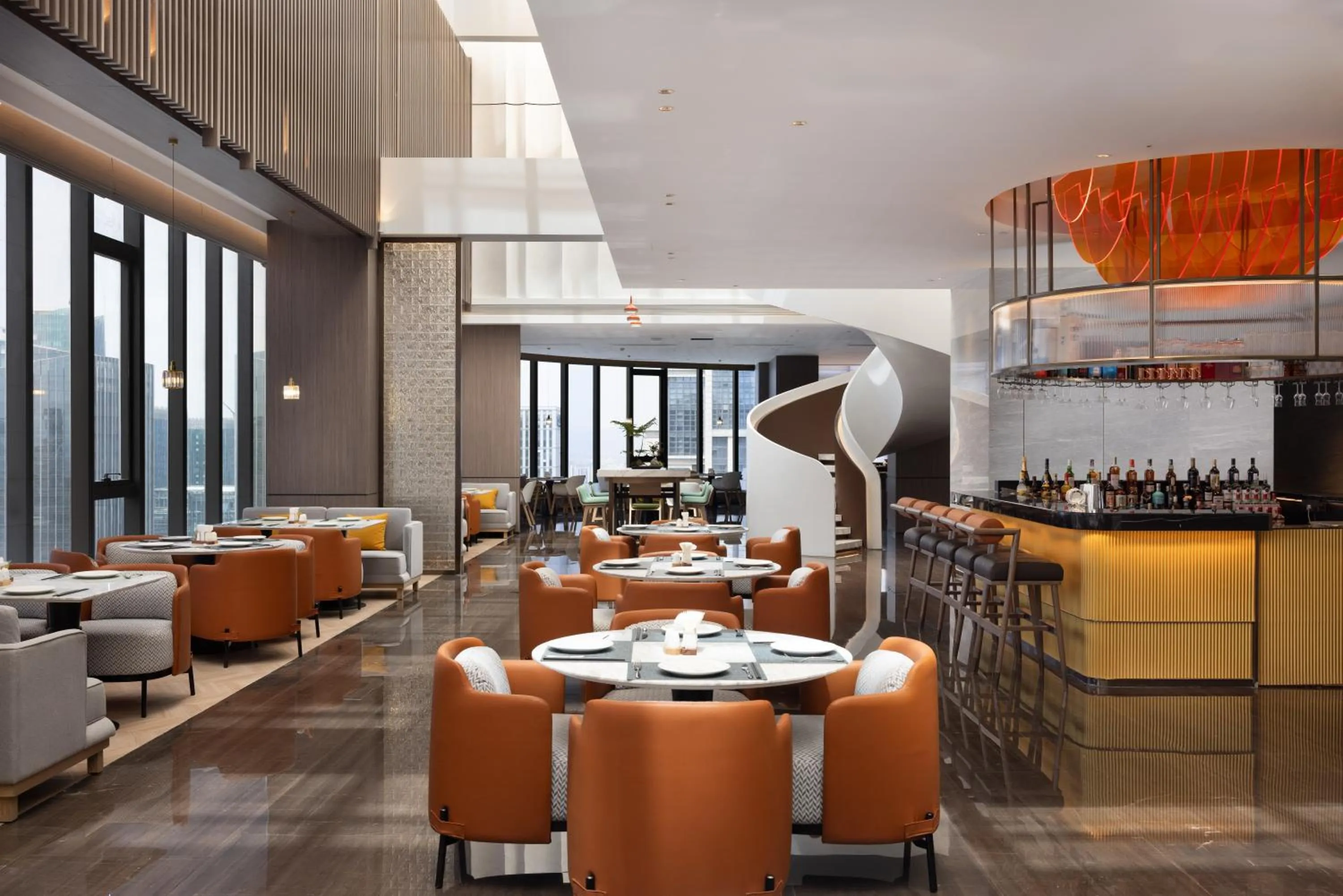 Restaurant/places to eat in Home2 Suite by Hilton Yiwu World Trade Center