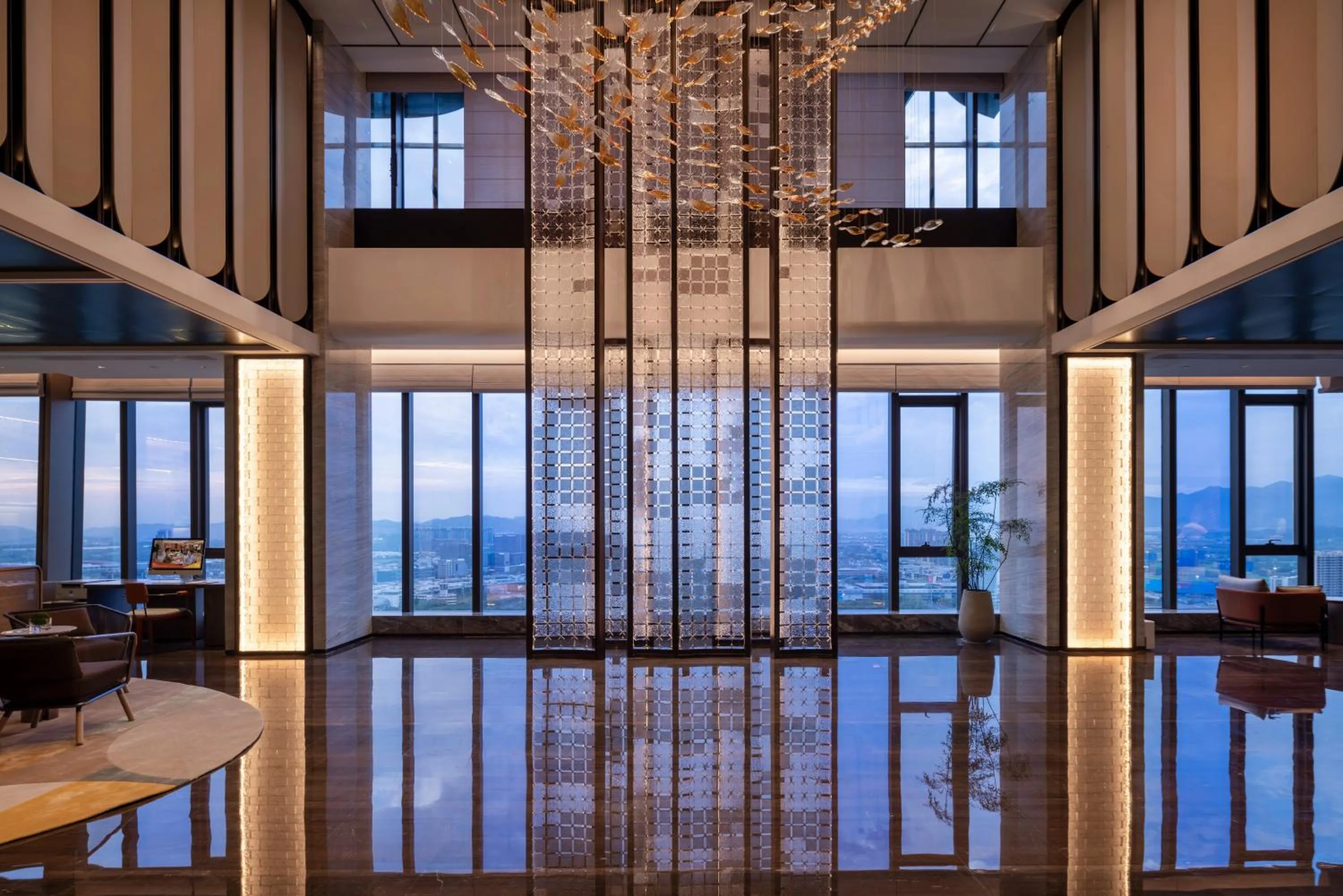Lobby or reception in Home2 Suite by Hilton Yiwu World Trade Center