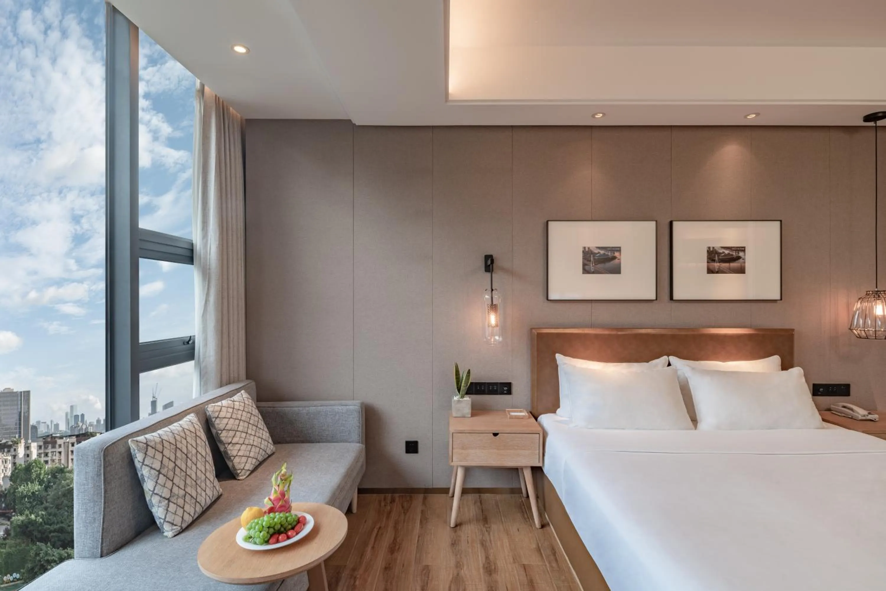 Bed in Yunjian Hotel