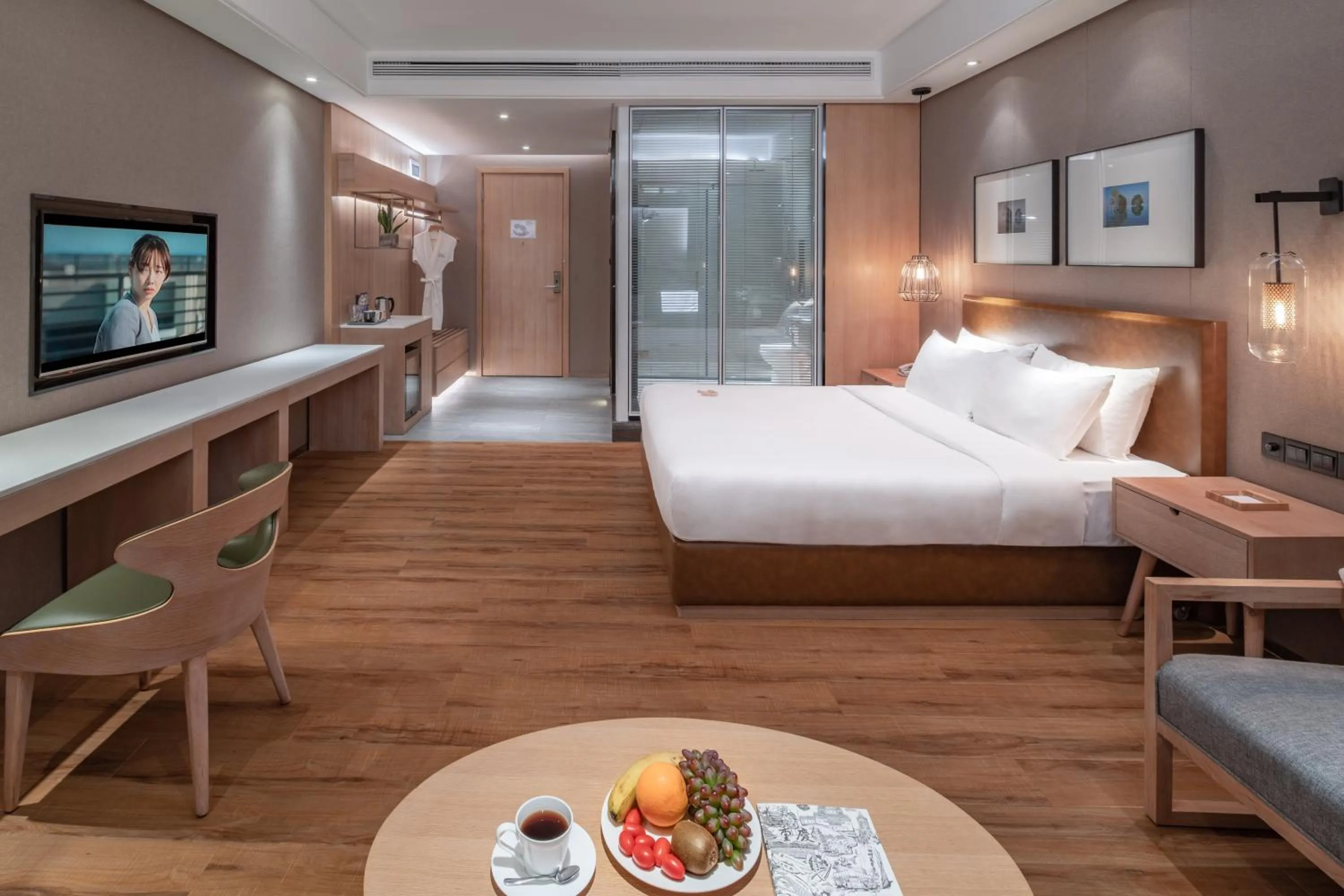 Bed in Yunjian Hotel