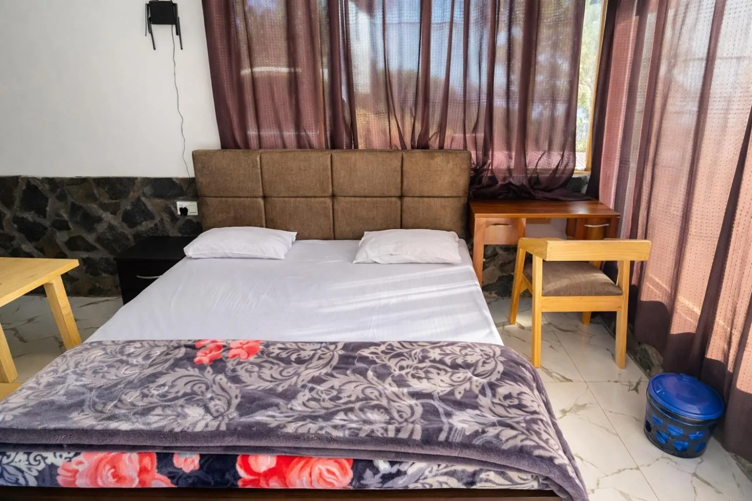 Bed in Echoes of the Himalayas