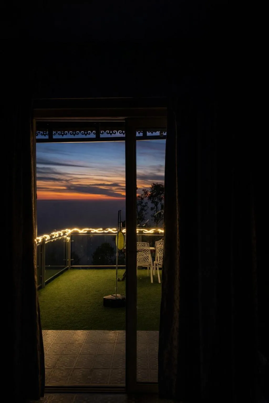 Sunset in Echoes of the Himalayas