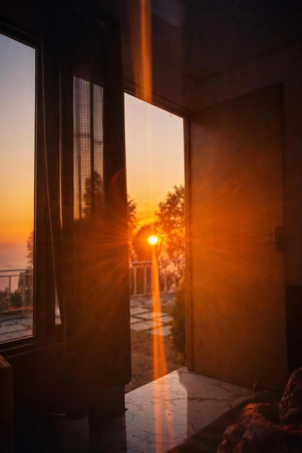 Sunset in Echoes of the Himalayas