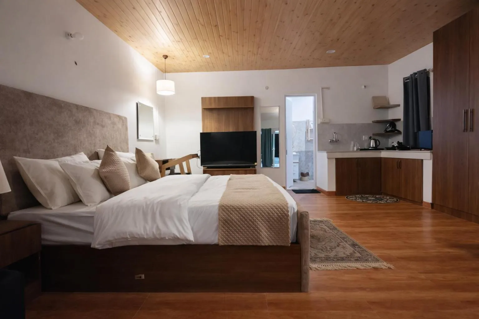 Bed in Echoes of the Himalayas