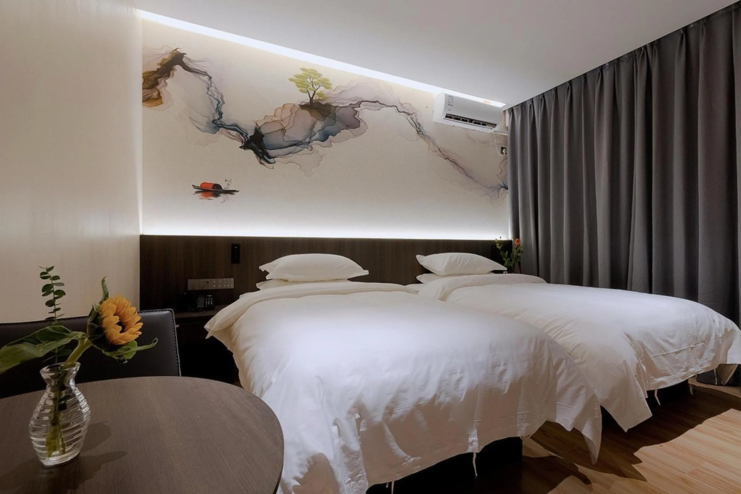 Economy Twin Room in Andy International Hotel Shenzhen University Nanshan Metro Station Branch
