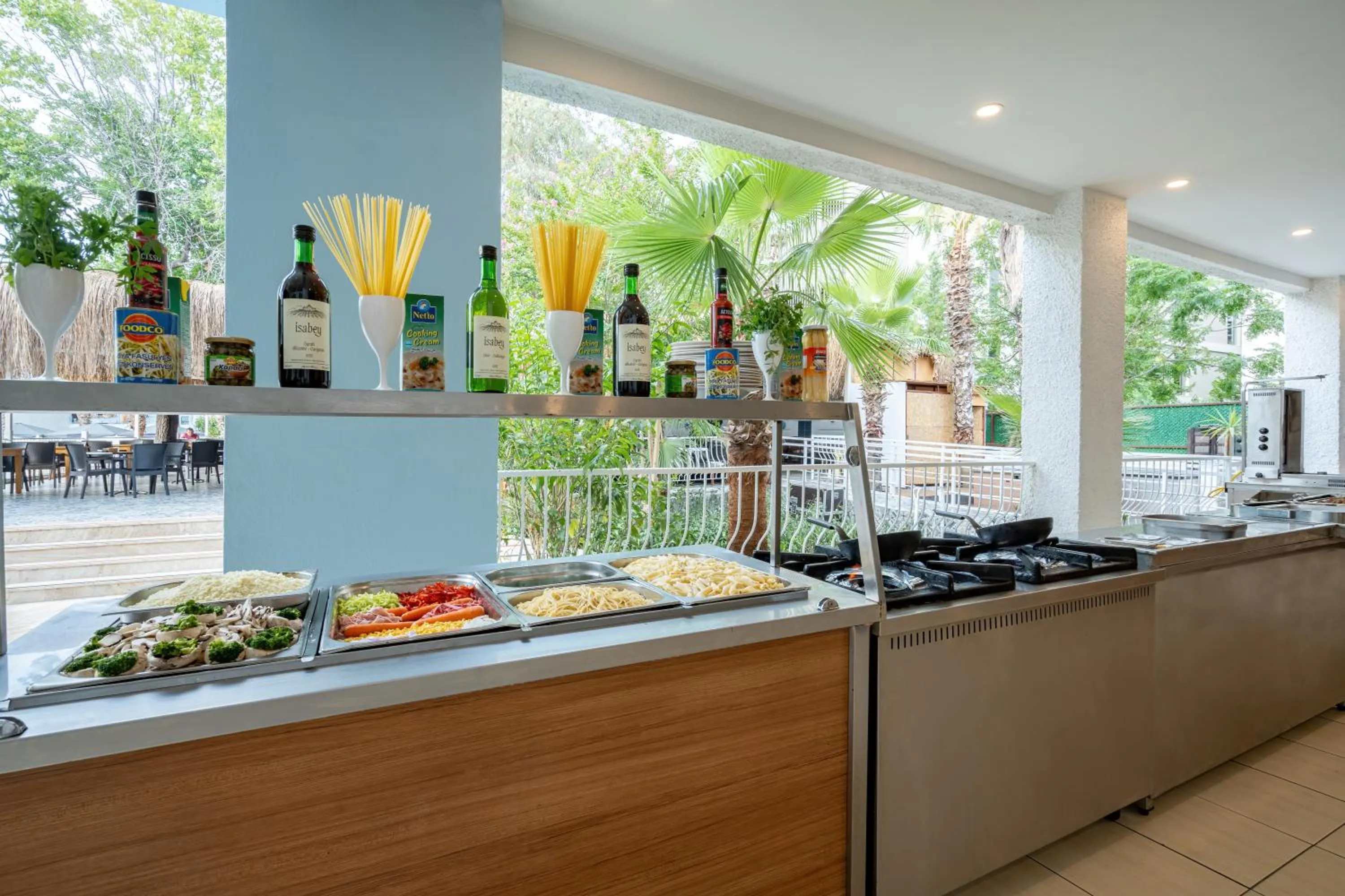 Food and drinks in Side Nusso Beach Club - All Inclusive