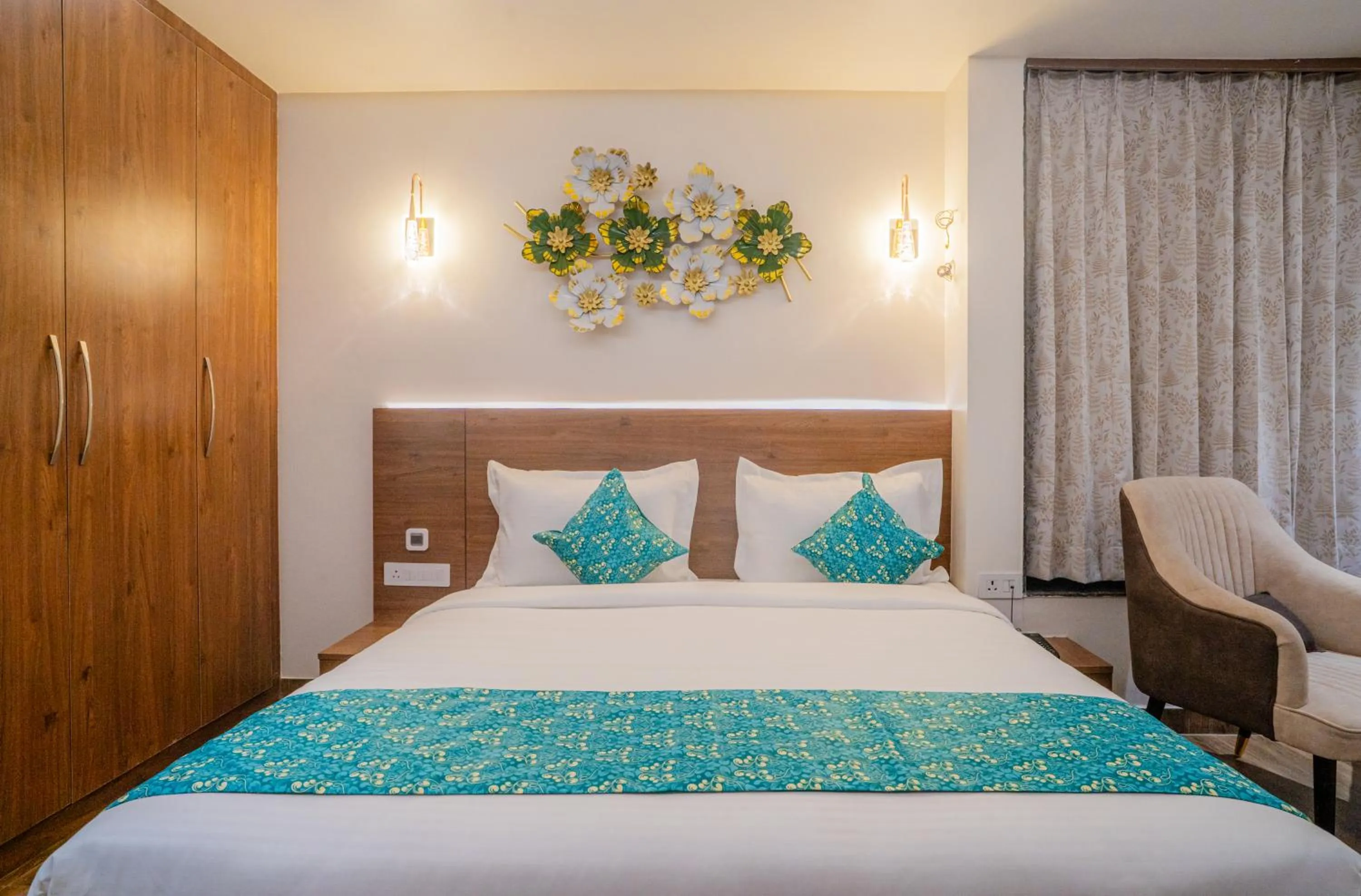 Bedroom, Bed in Royal Prime - A City Center Boutique Hotel In Jaipur