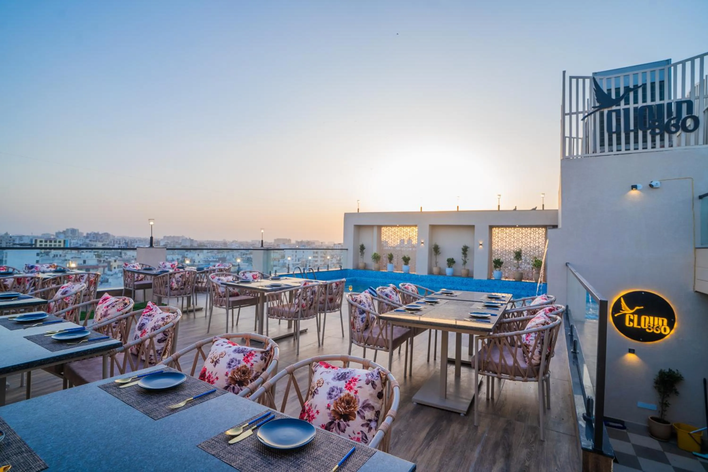 Swimming pool in Royal Prime - A City Center Boutique Hotel In Jaipur