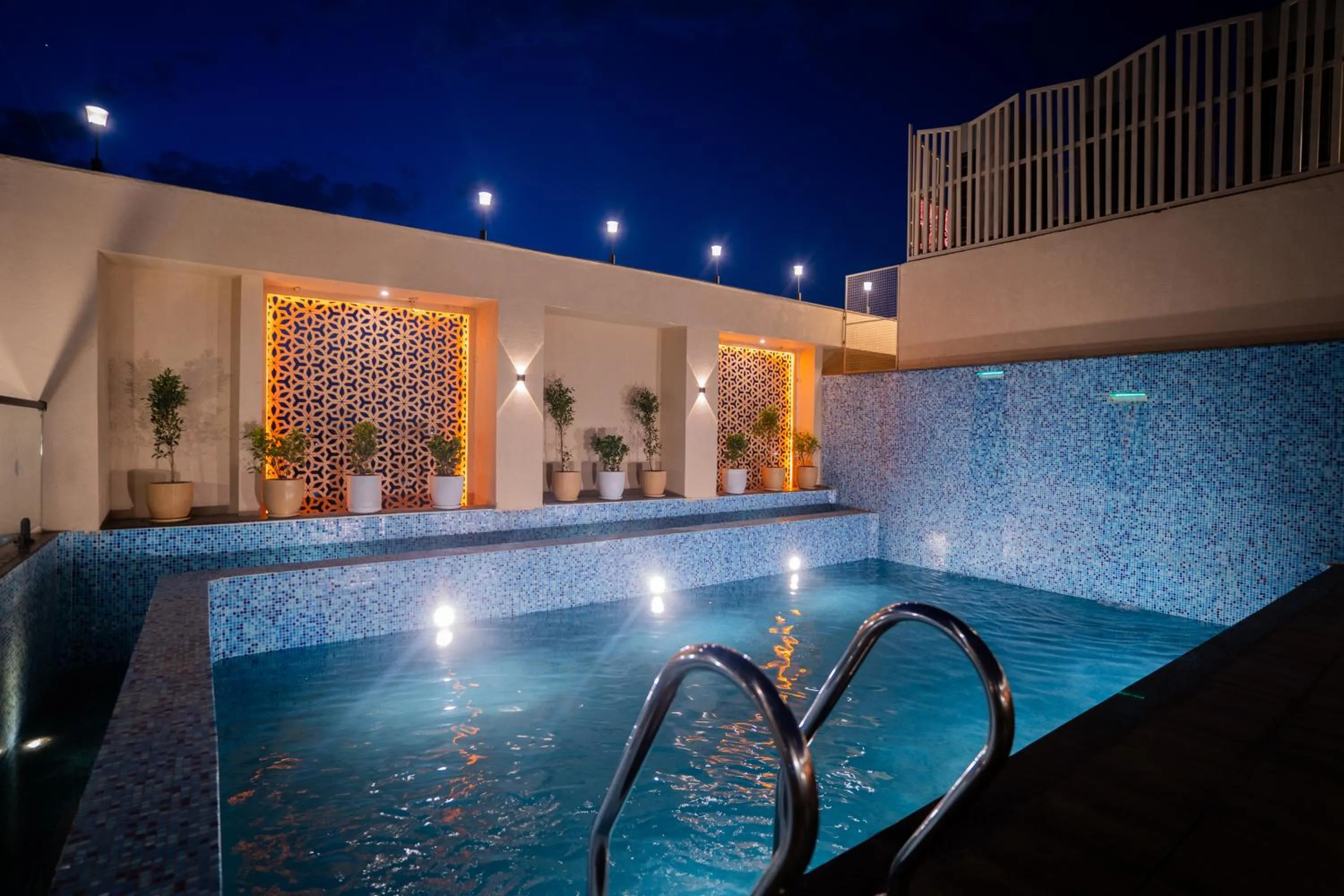 Swimming pool in Royal Prime - A City Center Boutique Hotel In Jaipur