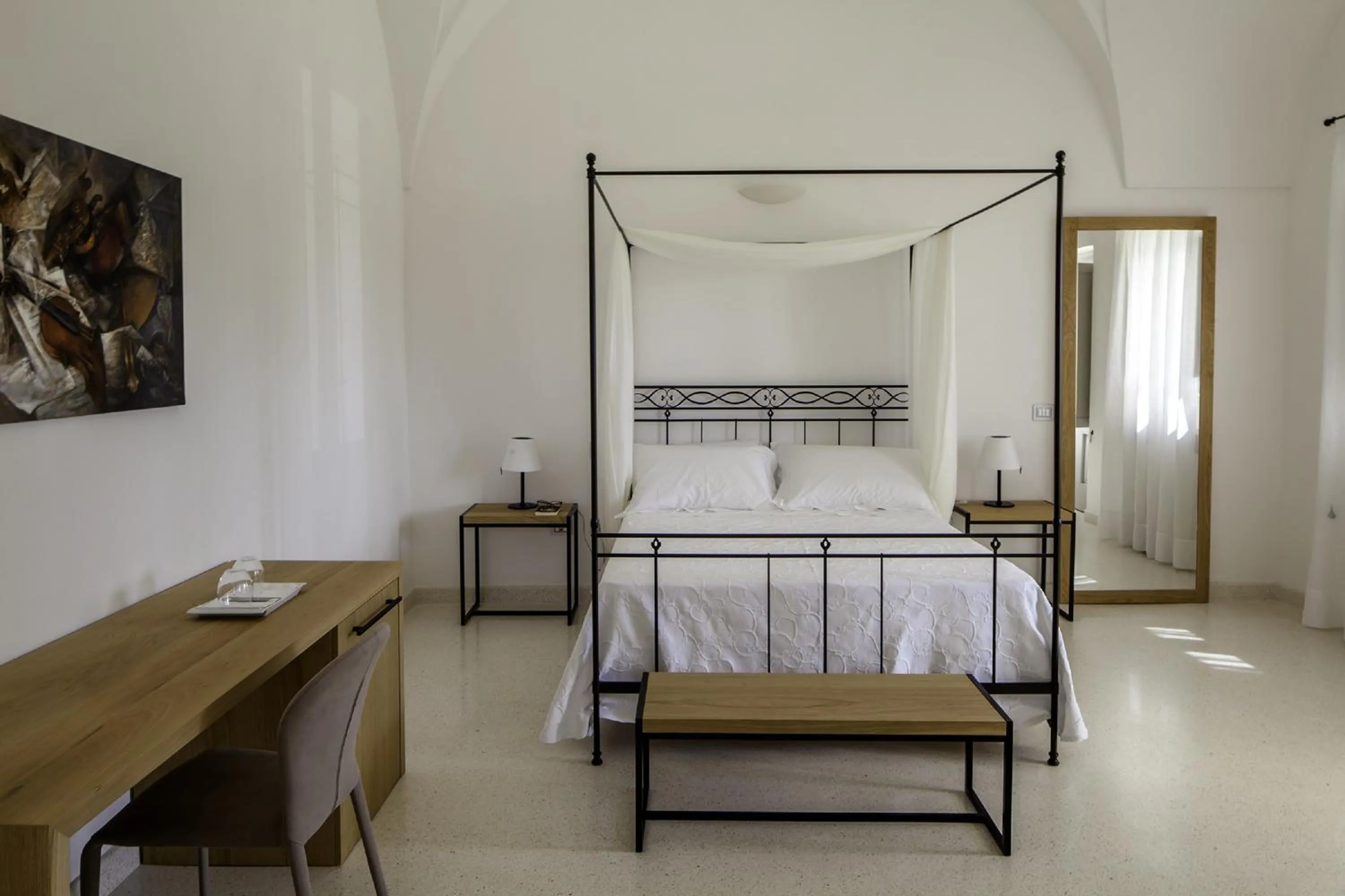Bedroom, Bed in Tenuta Monticelli Bio Relais