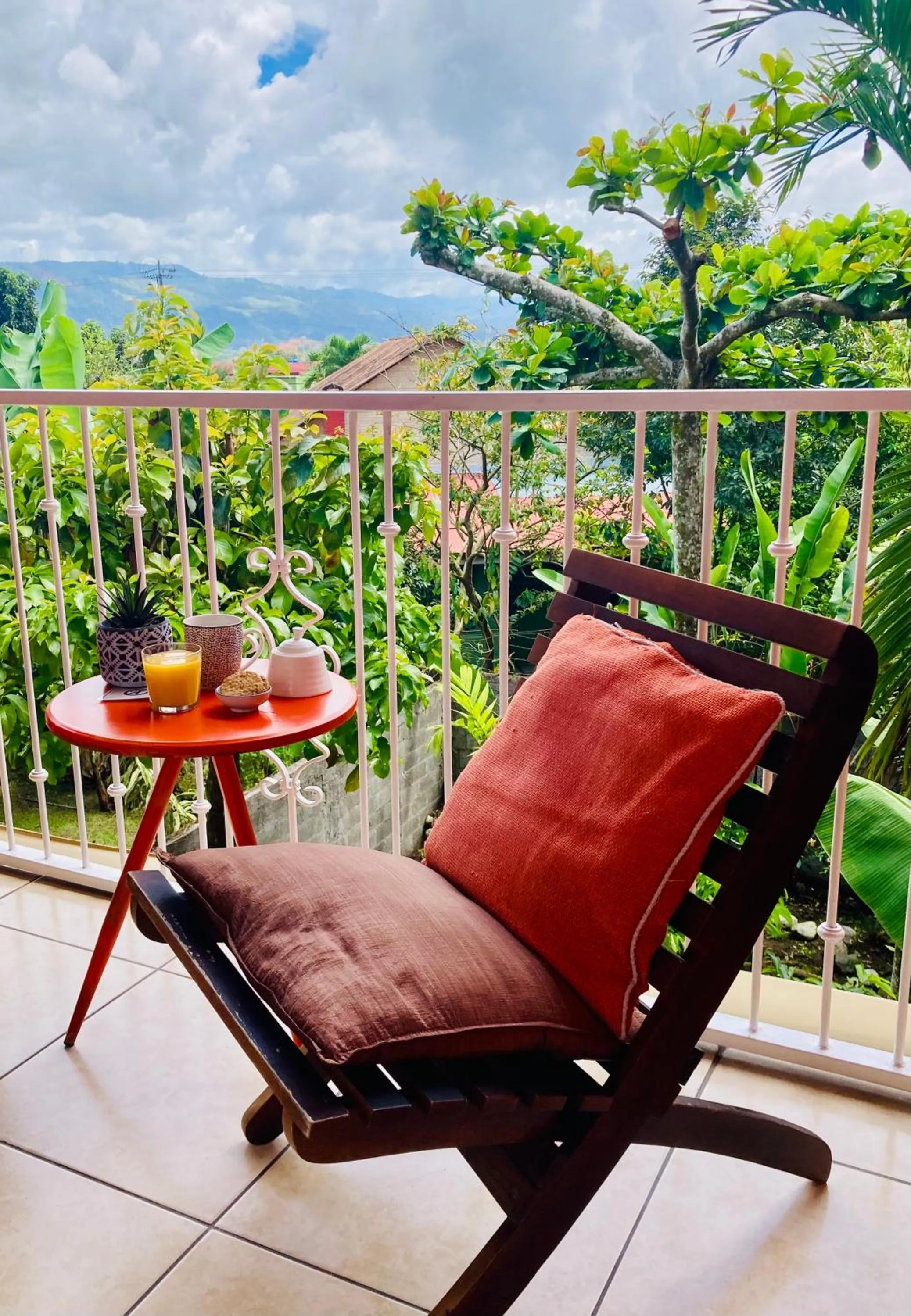 Balcony/Terrace in Boutique Hotel Casa de Lis, Turrialba