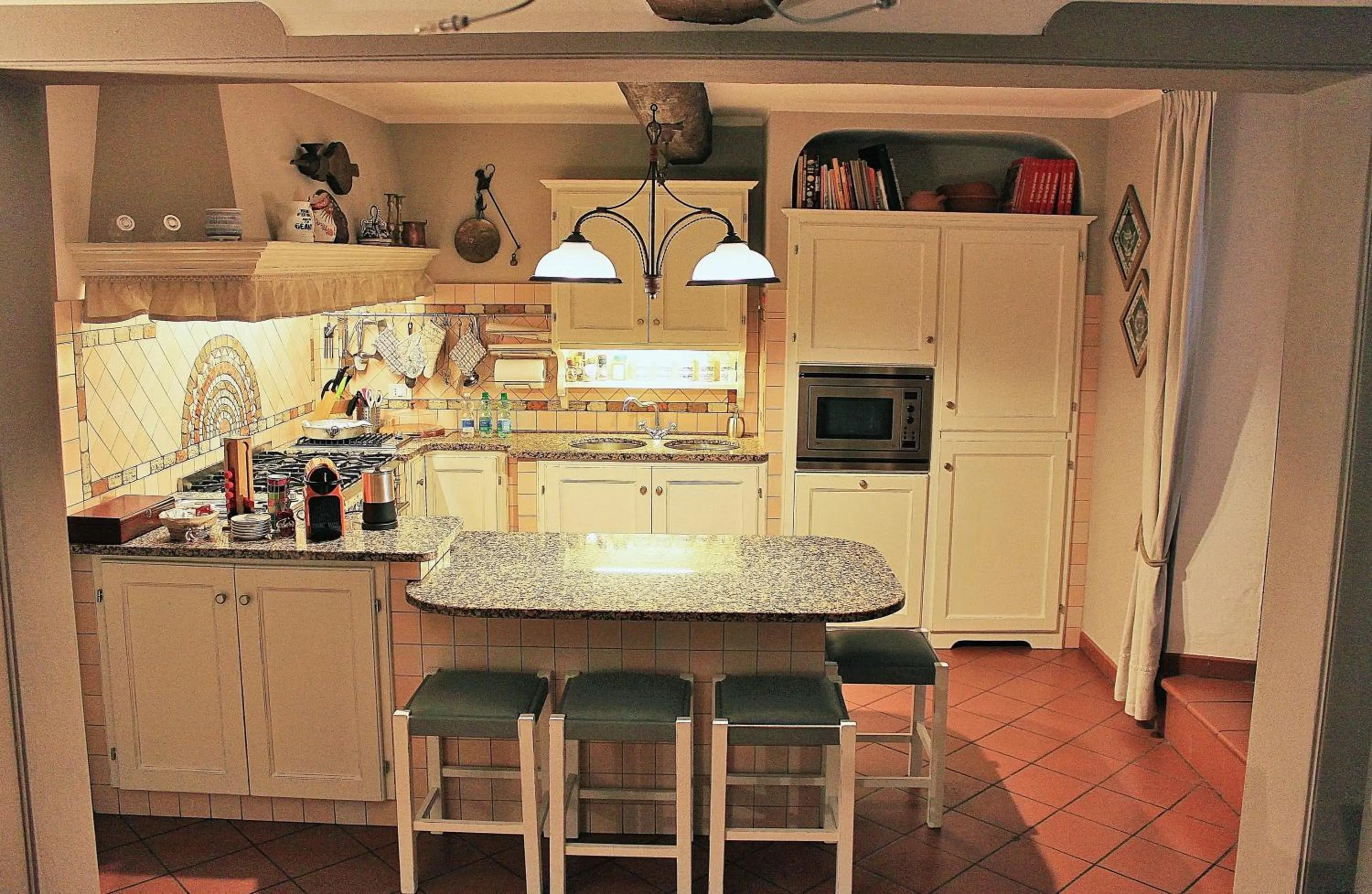 Communal kitchen in Il Fiore all'Occhiello