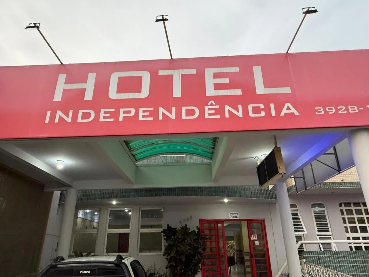 Facade/entrance in Hotel Independência