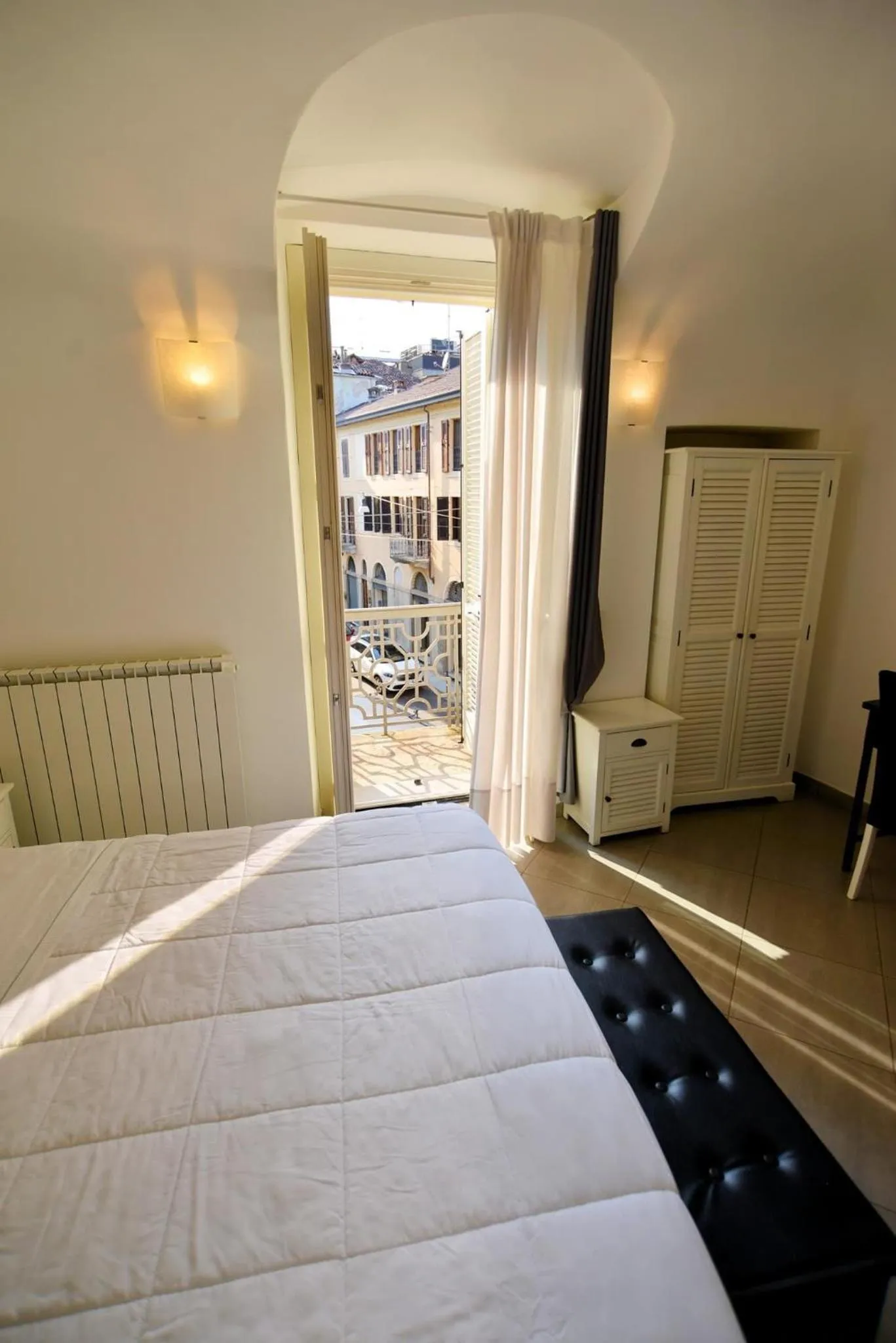 Bed in La Terrazza Vercelli Bed & Charme