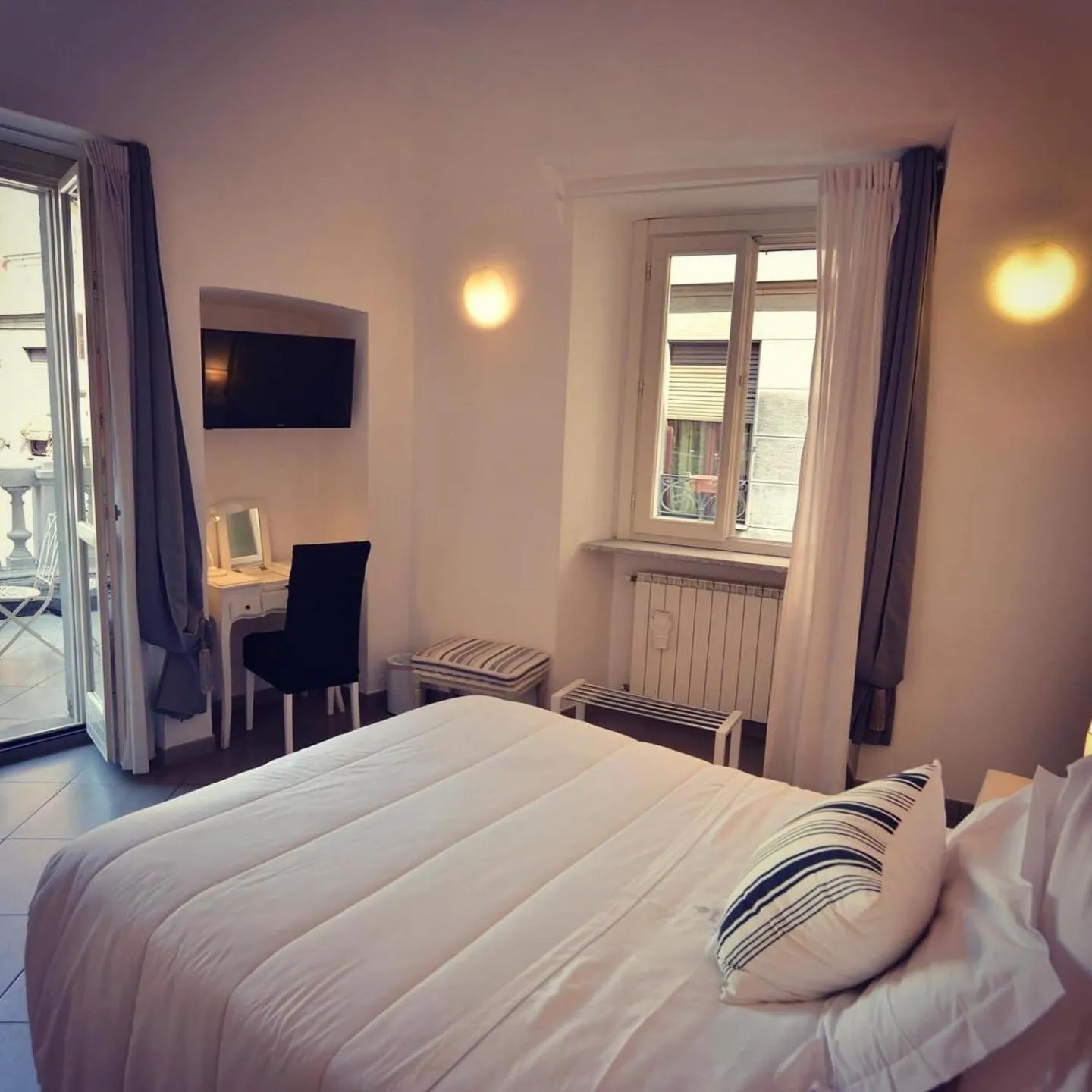 Bed in La Terrazza Vercelli Bed & Charme