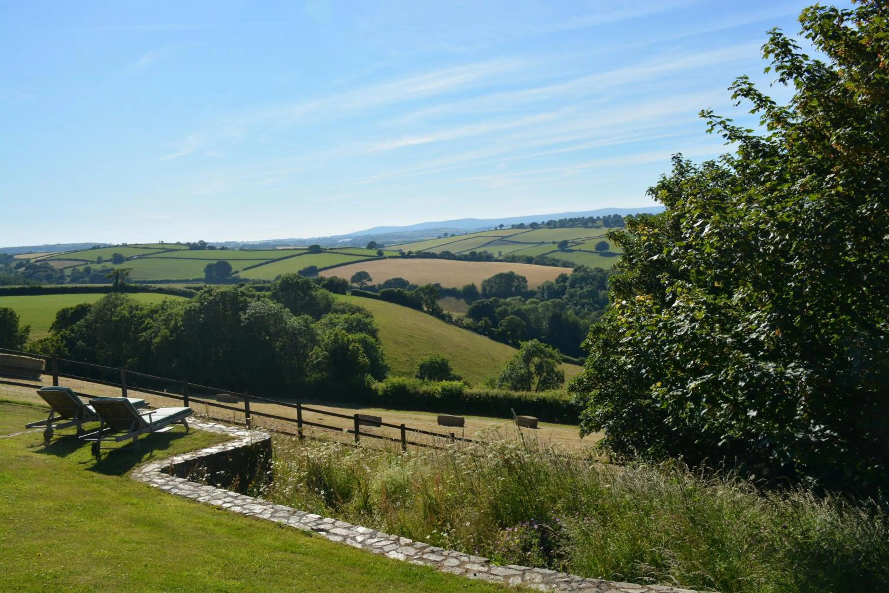 View (from property/room) in Kerswell Farmhouse