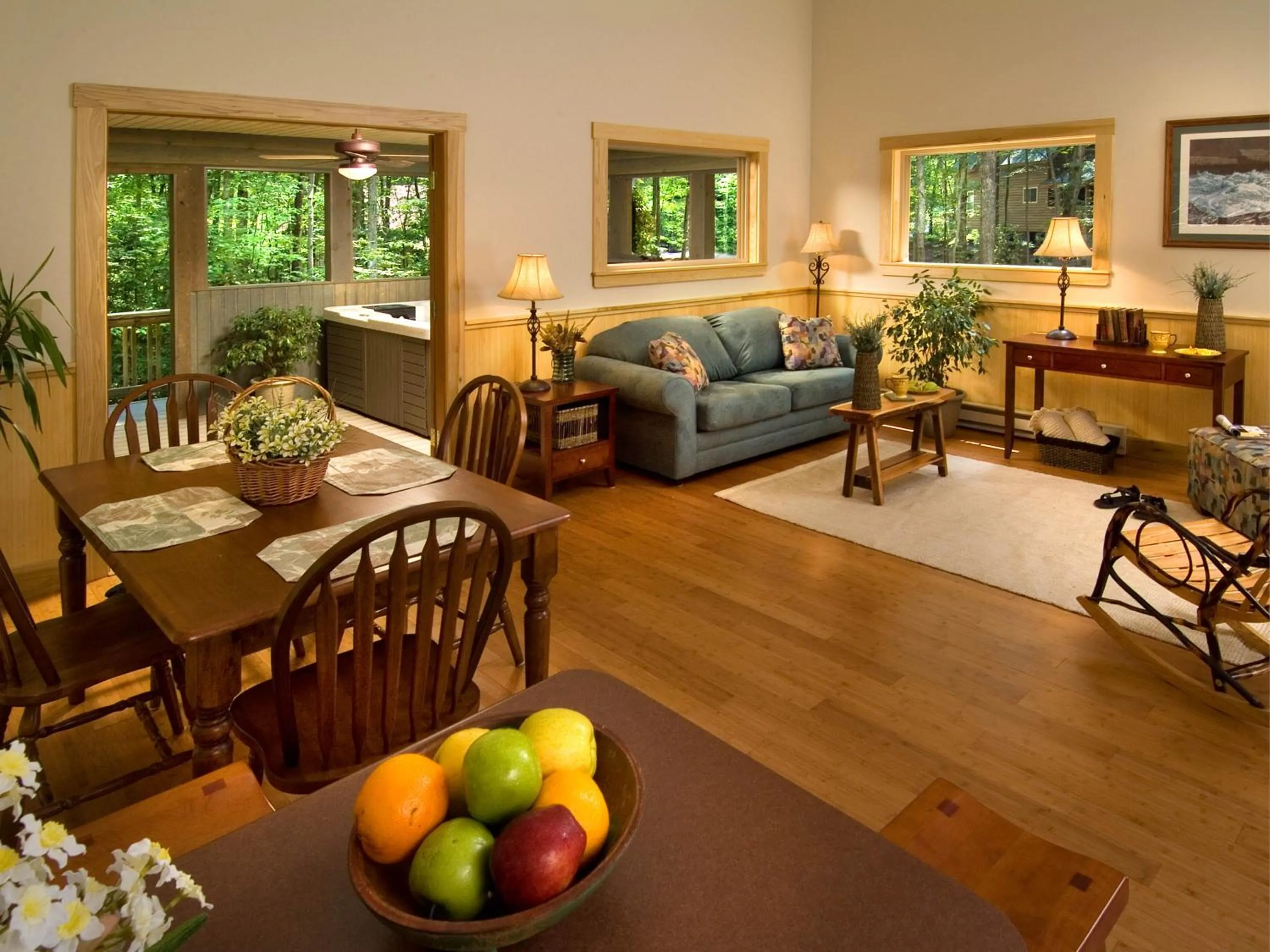 Living room in Adventures on the Gorge