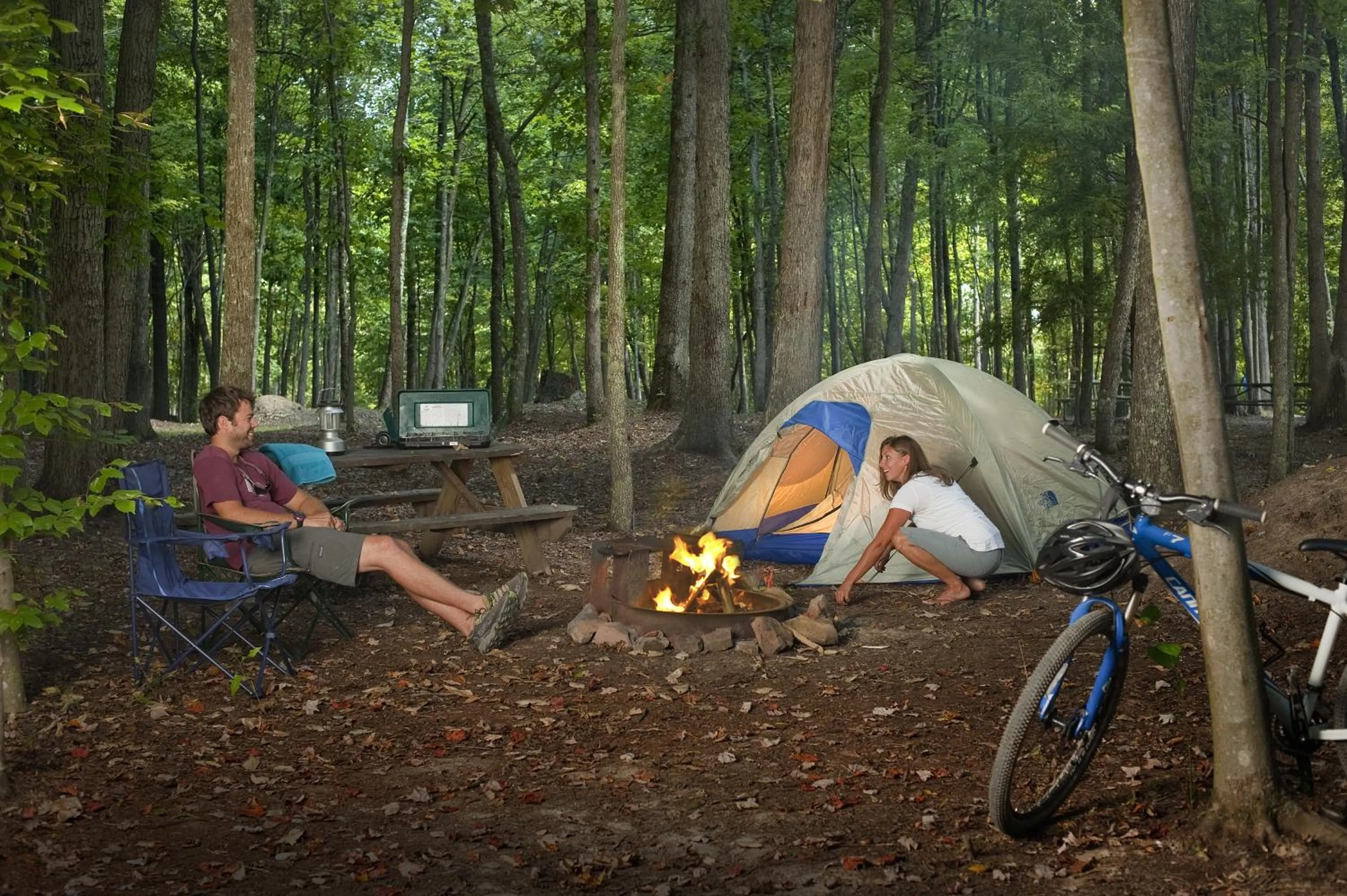 Area and facilities in Adventures on the Gorge