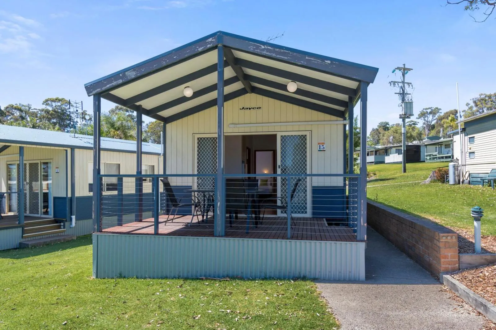 Balcony/Terrace in Ingenia Holidays Bermagui