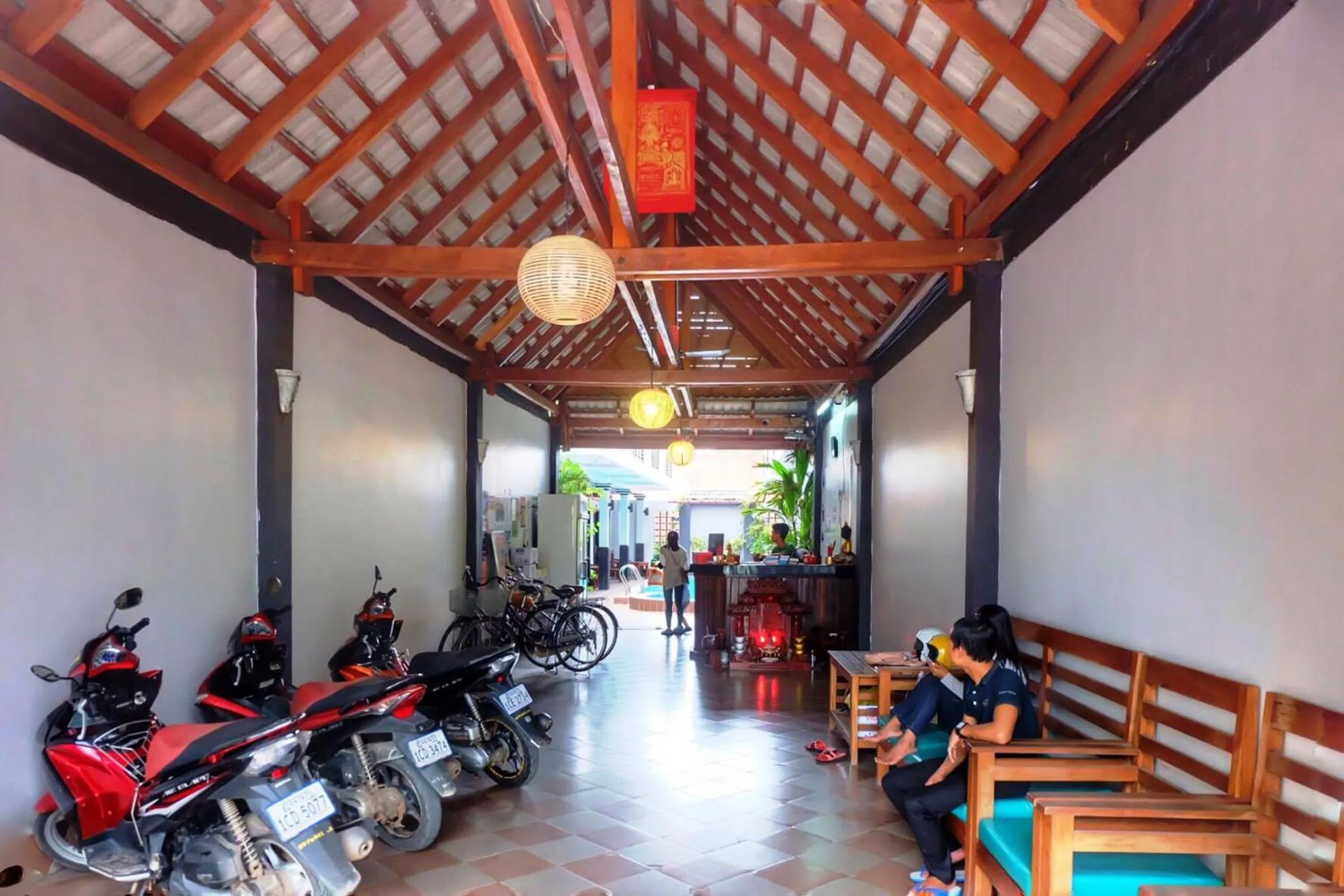 Lobby or reception in VIBOLA Guesthouse