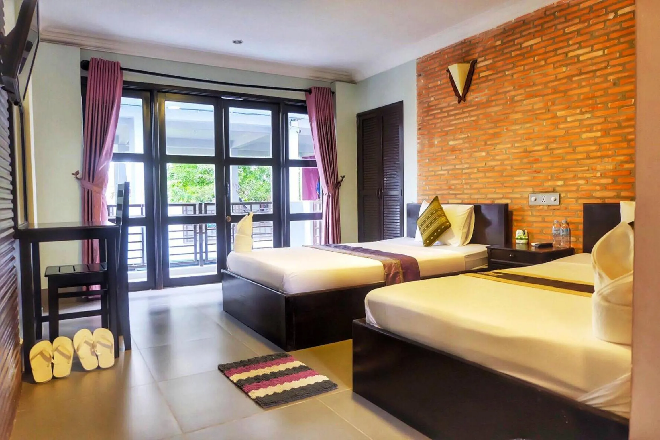 Bed in VIBOLA Guesthouse