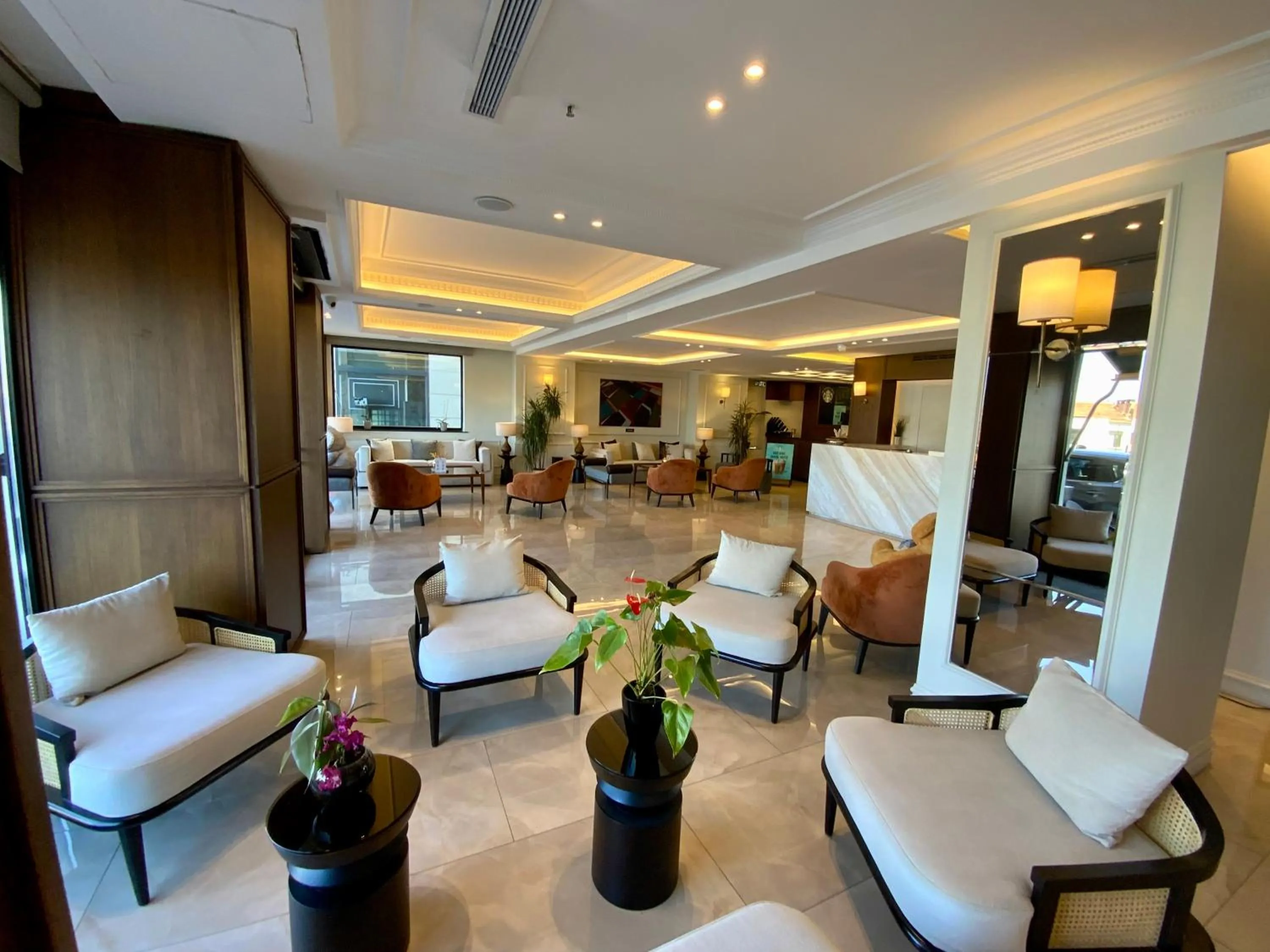 Seating area in The Biancho Hotel Pera