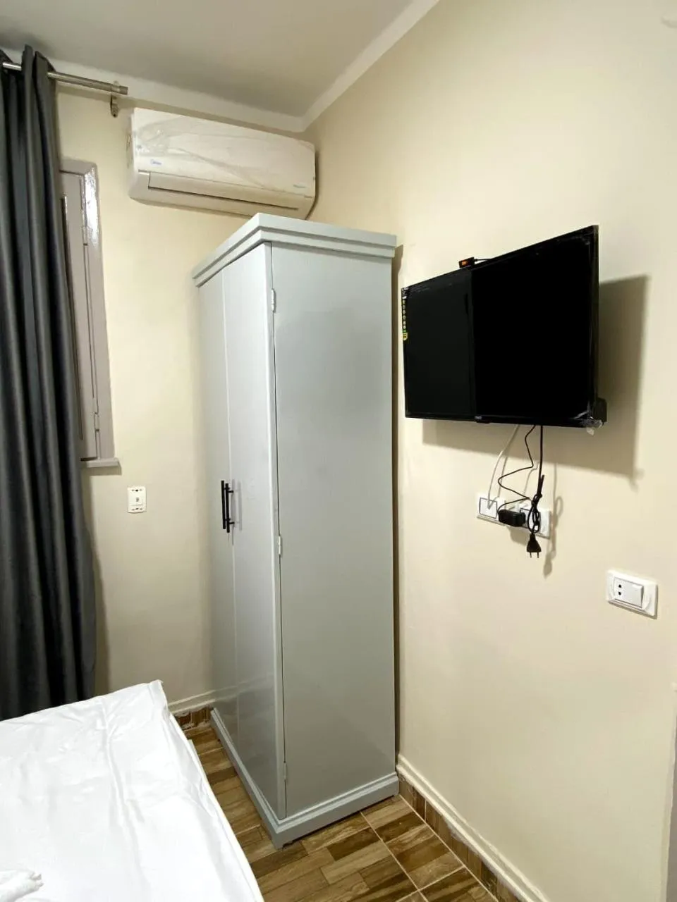 Bed in Sky light hotel