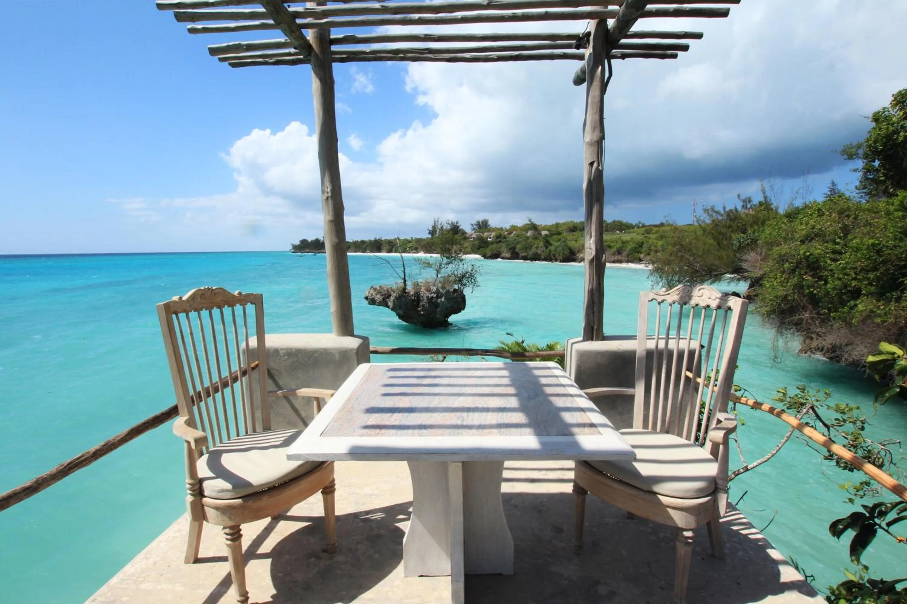 Patio in The Aiyana Resort & Spa