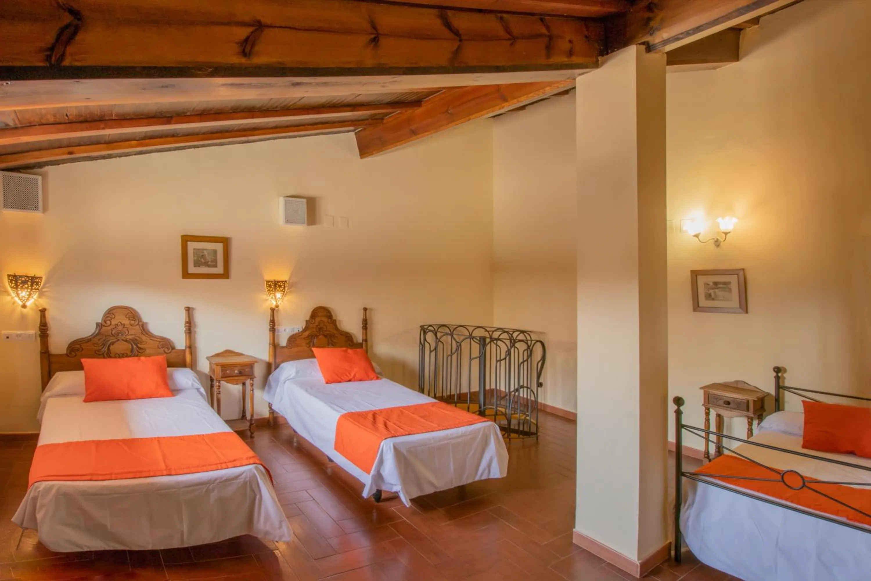 Bed in Hospederia del Zenete