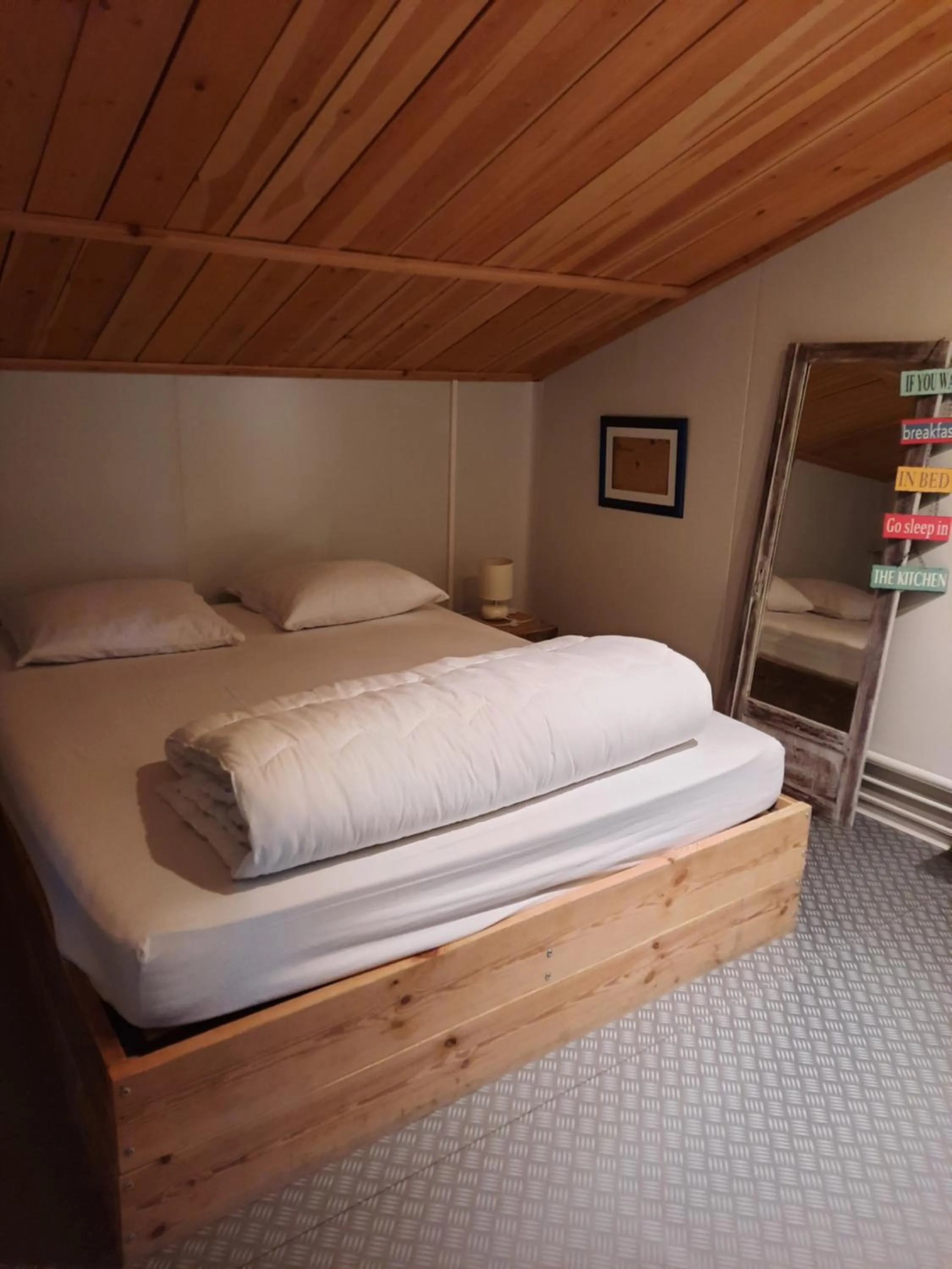 Bed in Eeuwenhout vakantiedomein