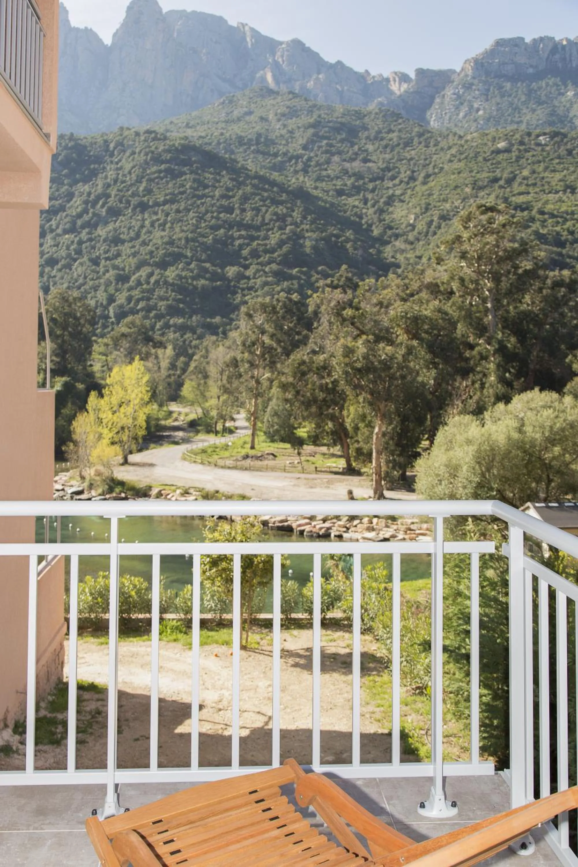 Apartment with Terrace in Résidence Hotelière Capu Seninu