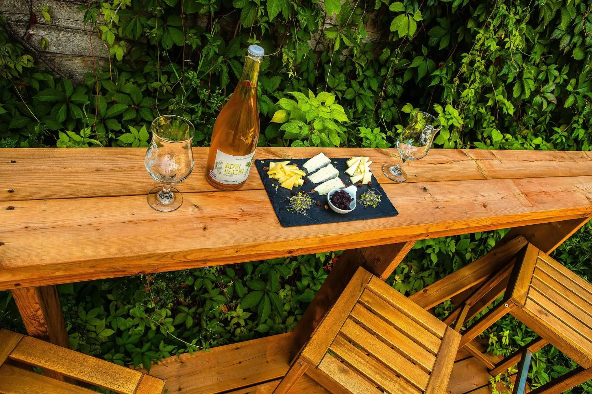 Patio in Auberge Sous les Arbres
