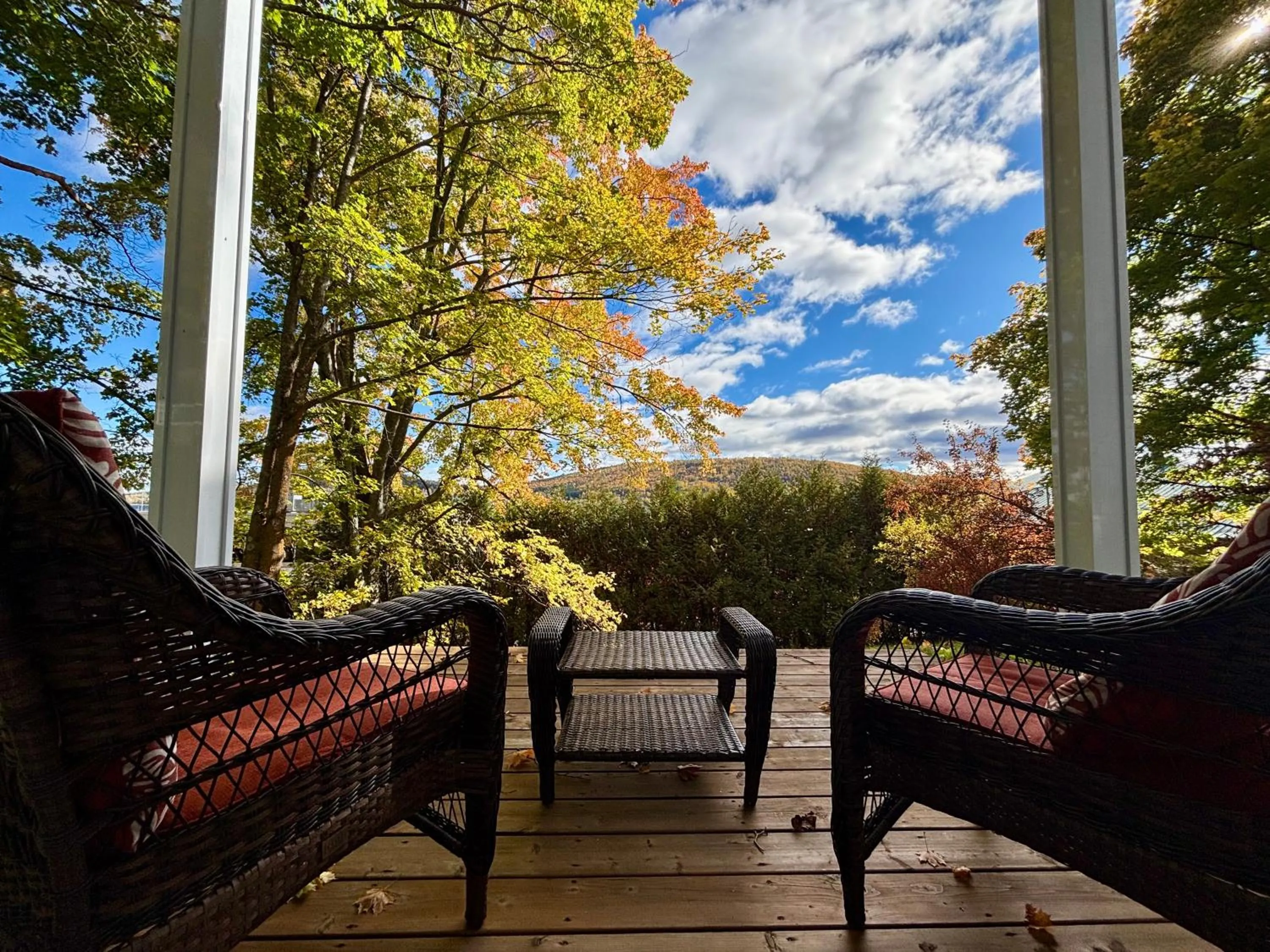 Patio in Auberge Sous les Arbres