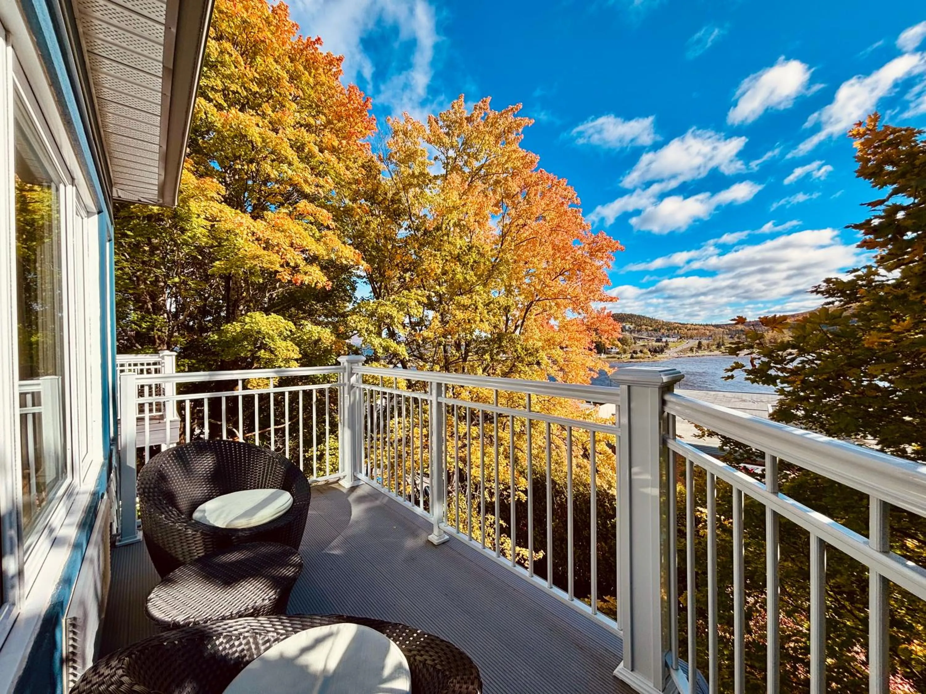 Patio in Auberge Sous les Arbres