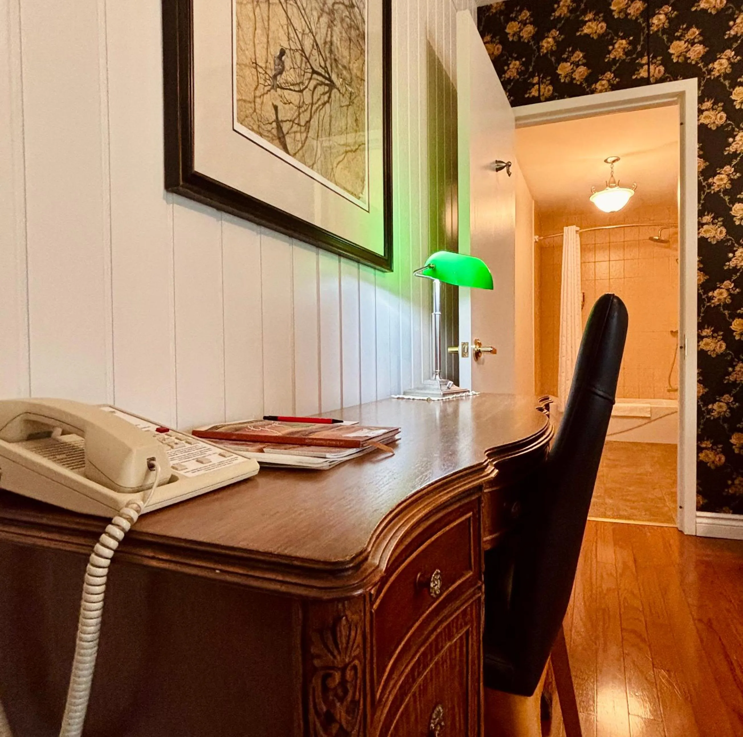 Seating area in Auberge Sous les Arbres