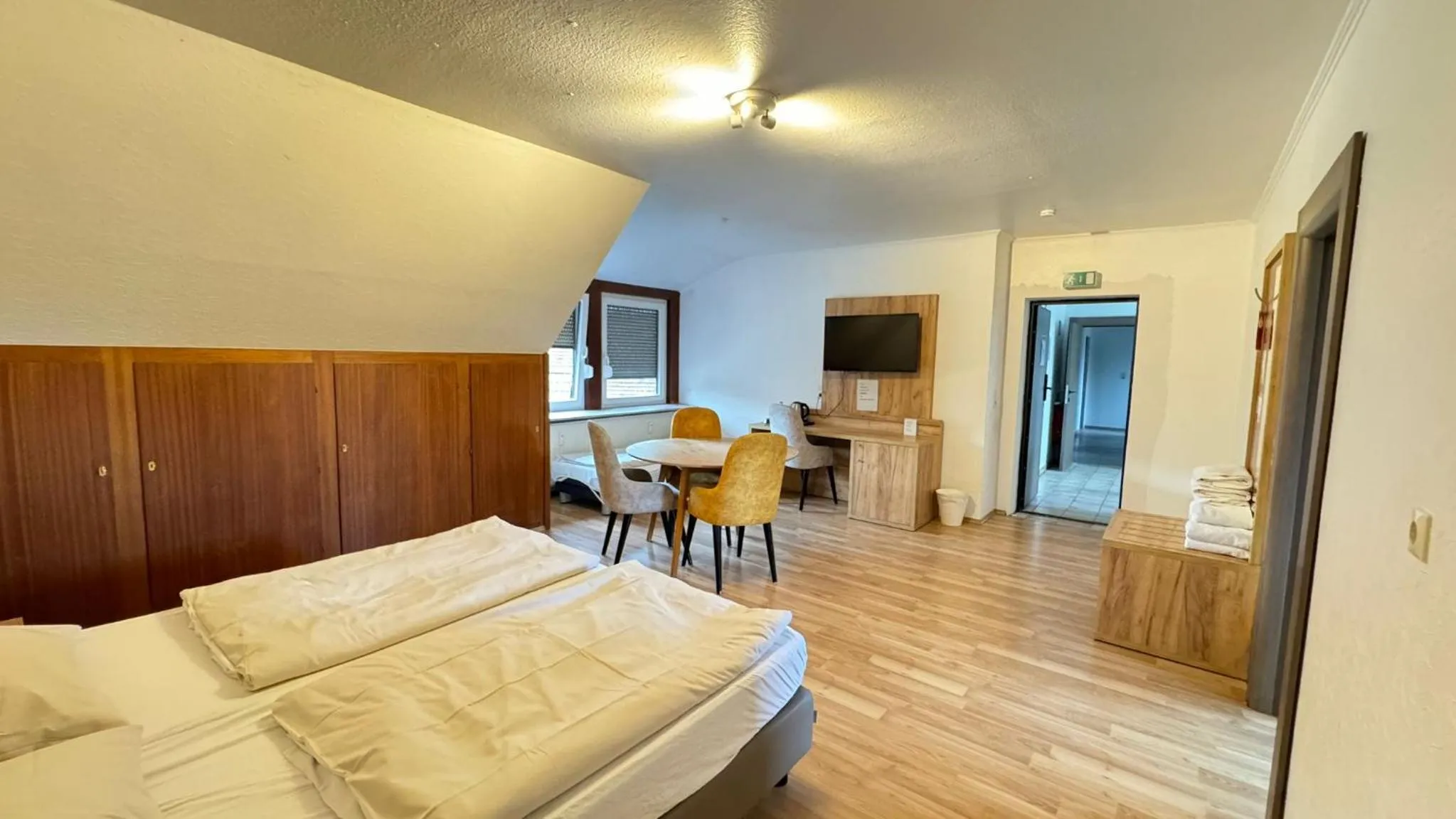 Bed in Hotel Rennekamp