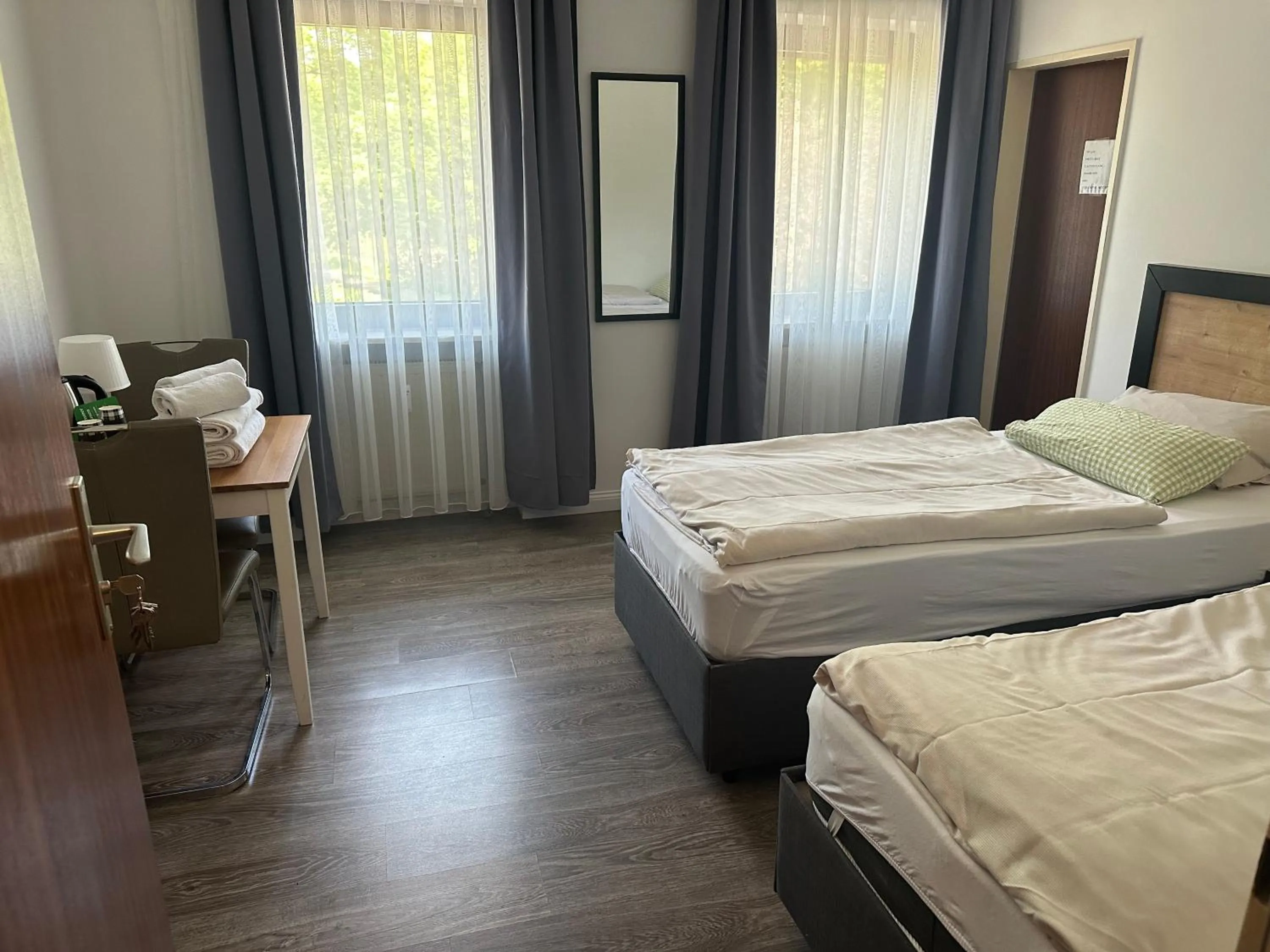 Bed in Hotel Rennekamp