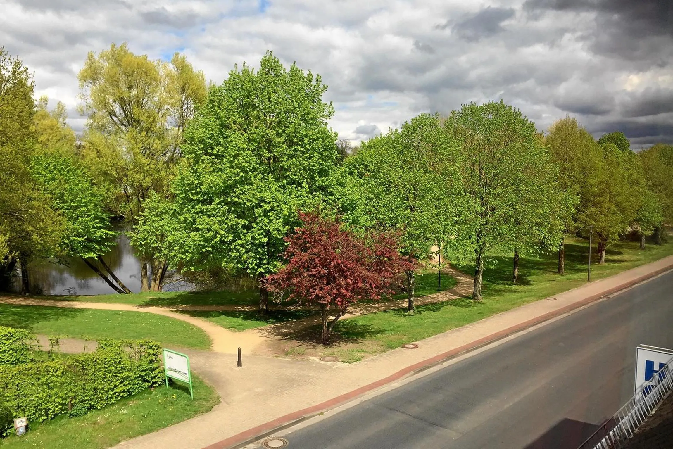 Lake view in Hotel Rennekamp
