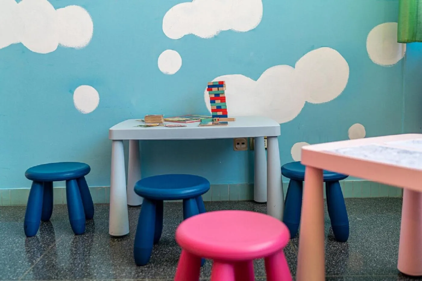 Children play ground in Hotel Medusa Splendid