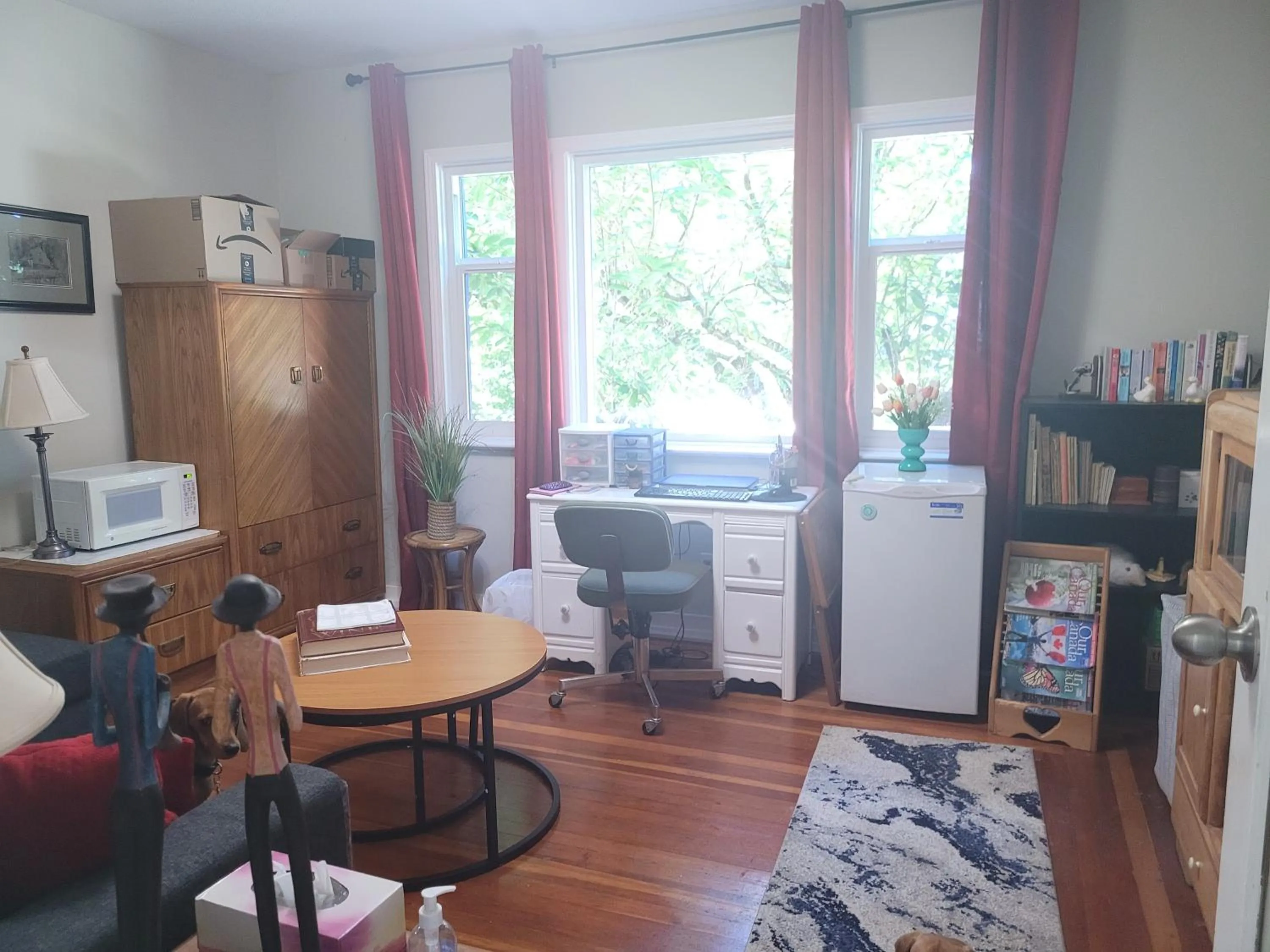 Living room in Campbell Cottage B&B