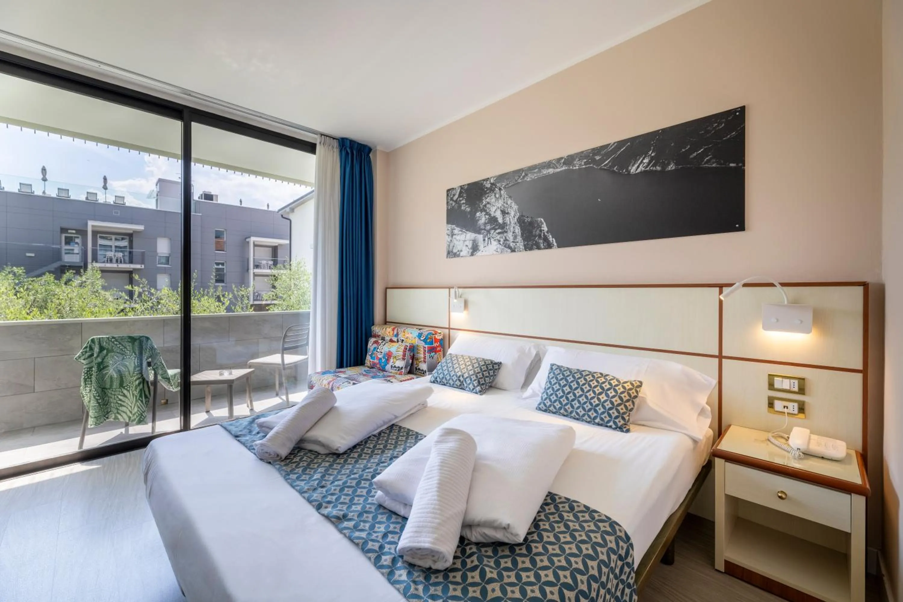 Bedroom, Bed in Hotel Holiday Sport & Relax