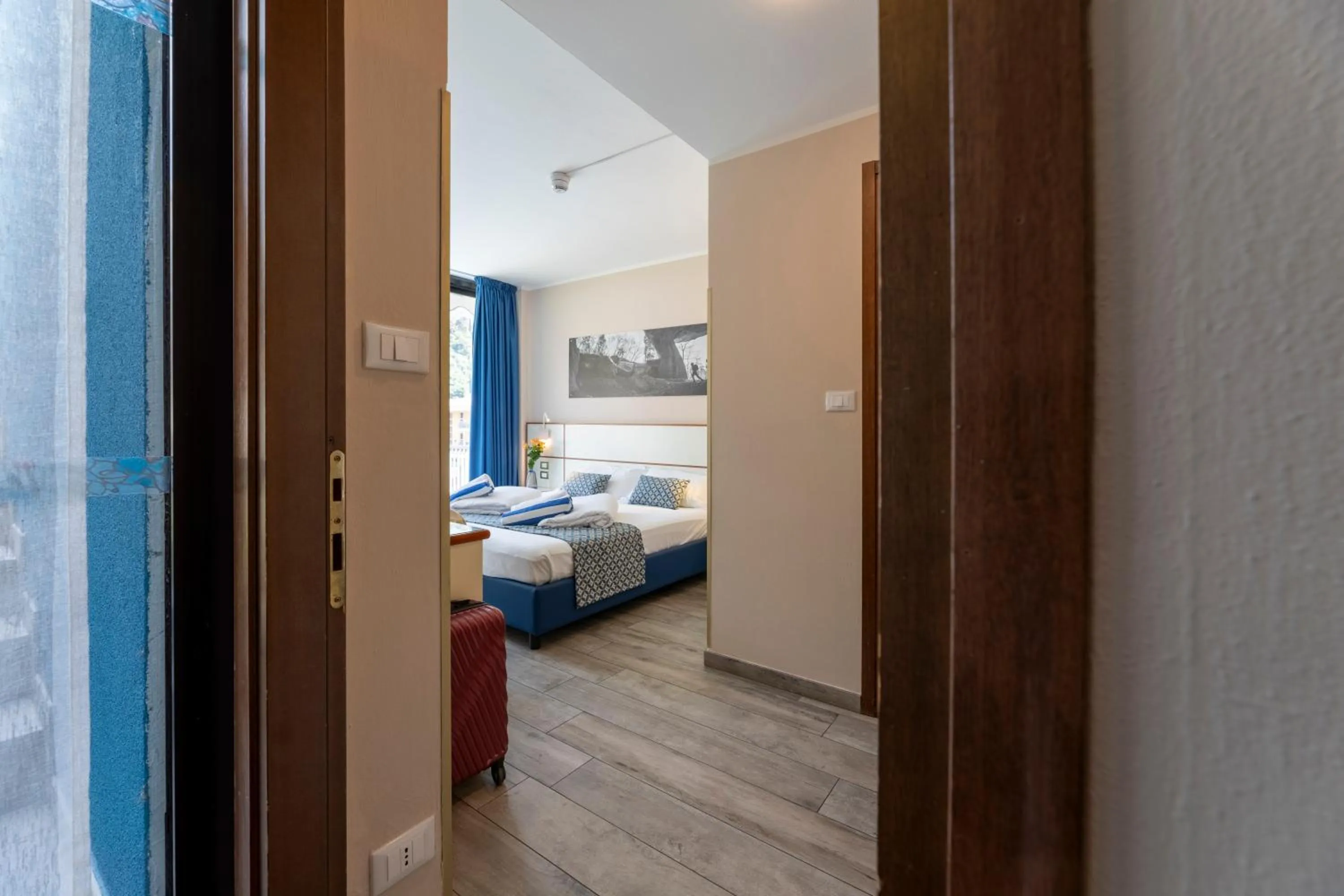 Bedroom, Bed in Hotel Holiday Sport & Relax