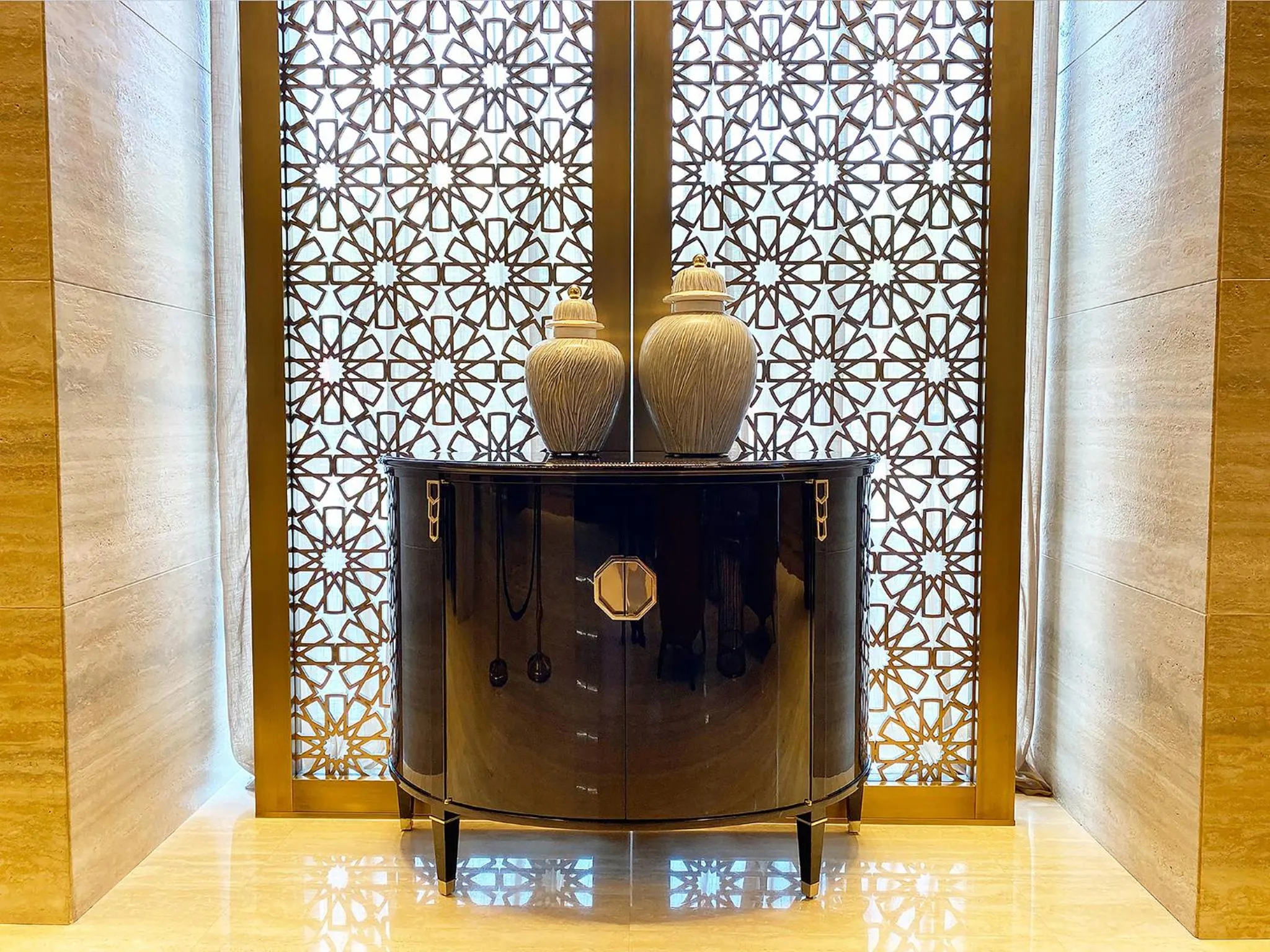 Lobby or reception in Yinchuan Xifujing Hotel