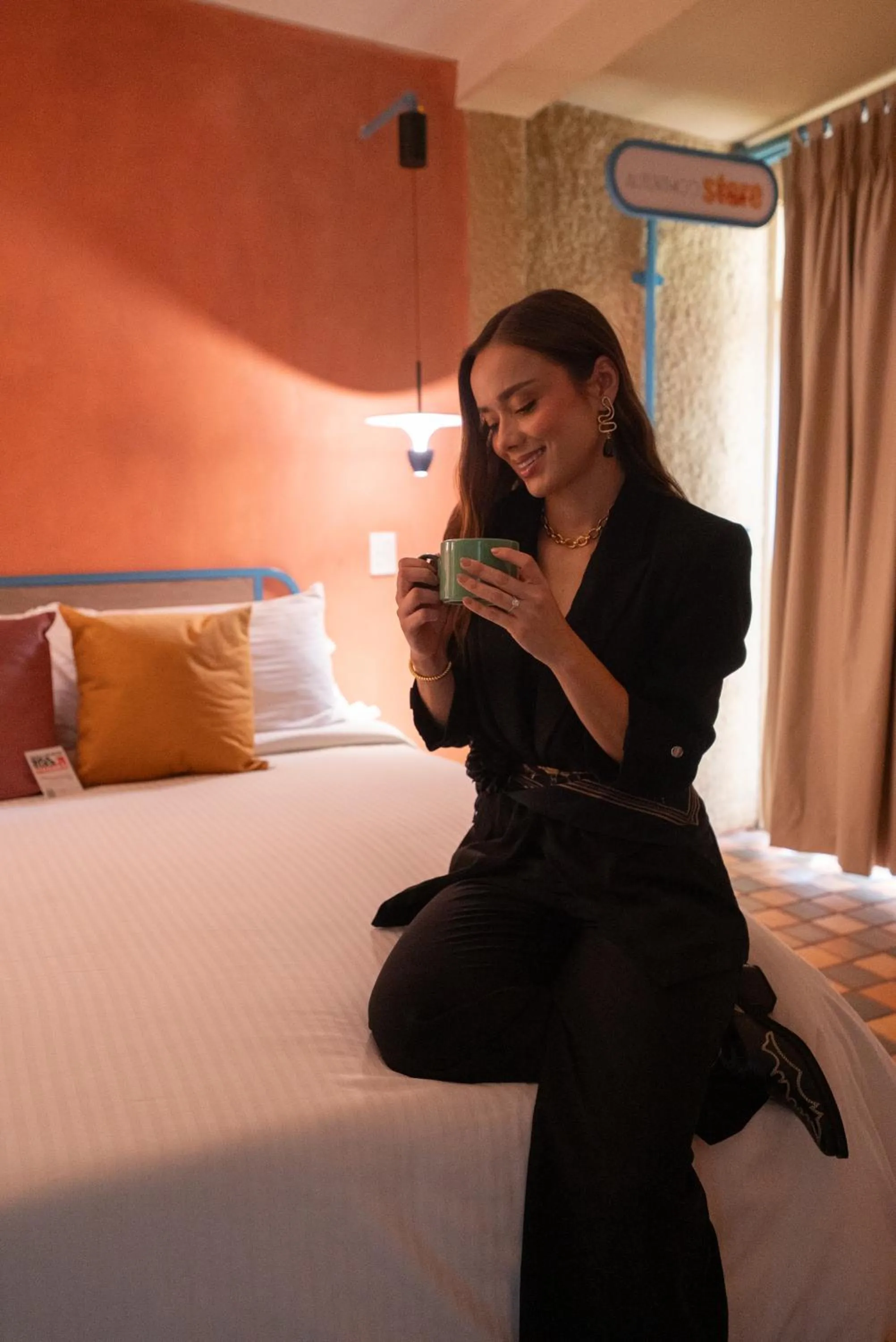 Bed in Autenthico Provenza Home Medellin