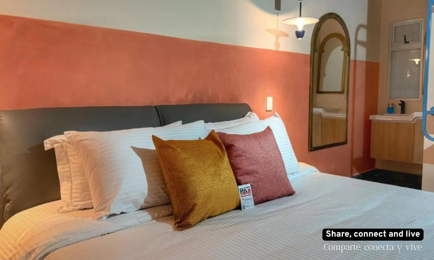 Bed in Autenthico Provenza Home Medellin