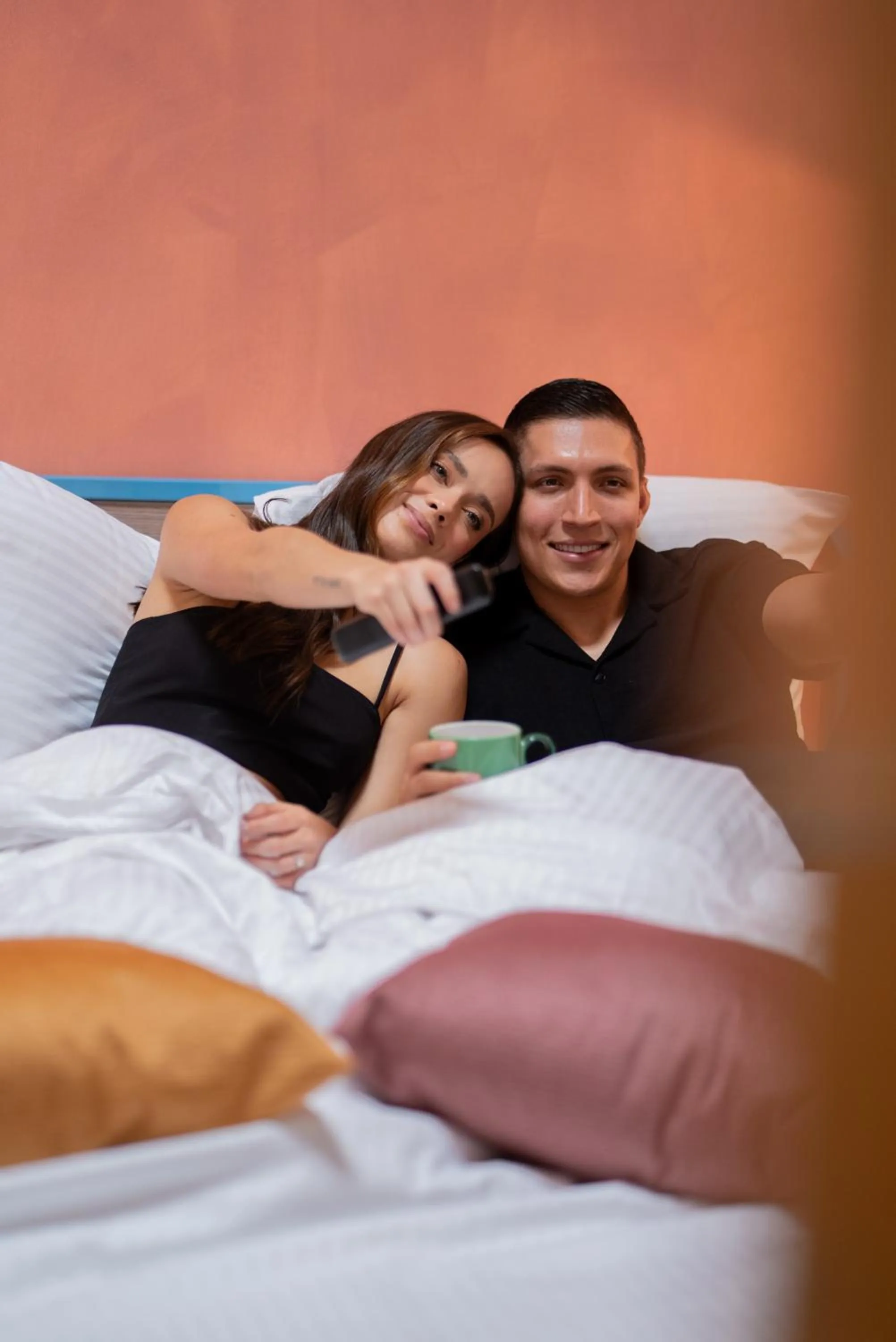 Bed in Autenthico Provenza Home Medellin