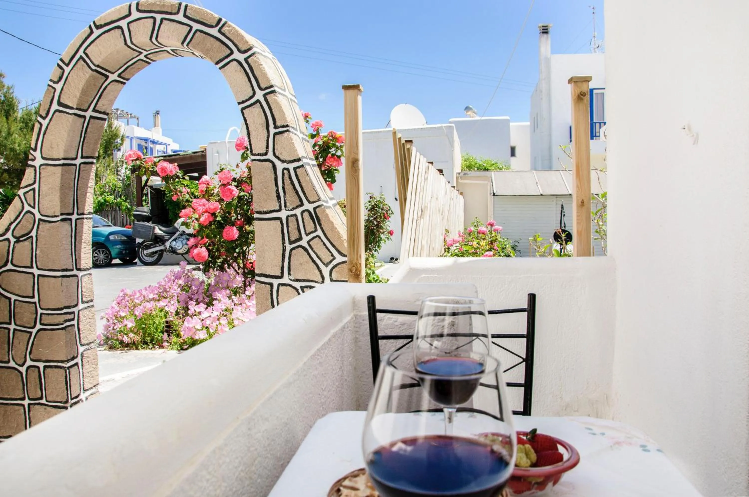 View (from property/room) in Christina Rooms